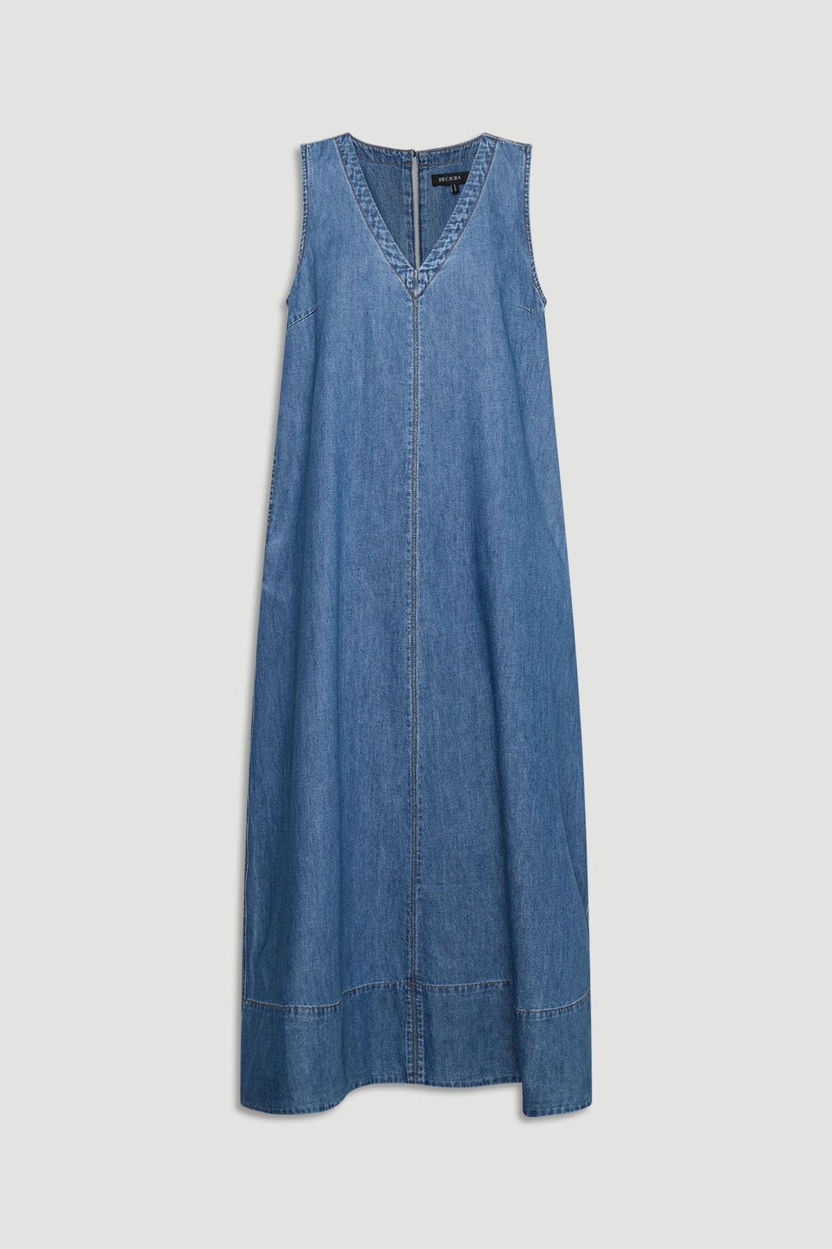 Natalie Denim Maxi Dress