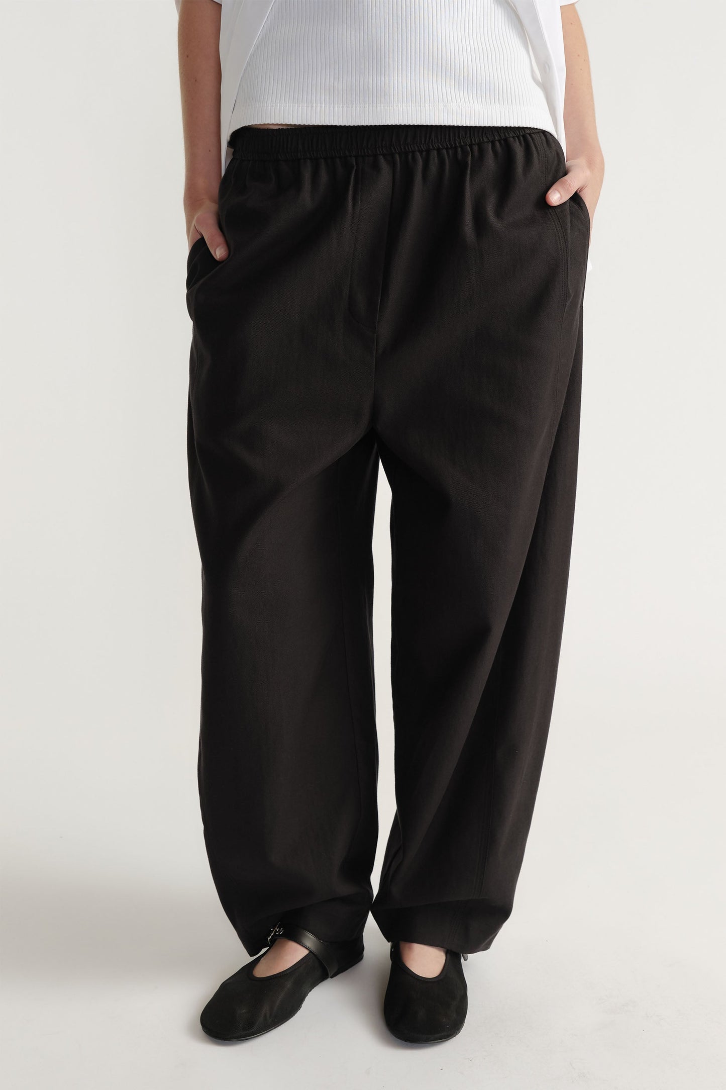 D-Luxe Barrel Twill Pants