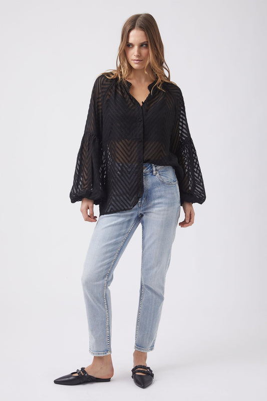 Rosa Textured Top