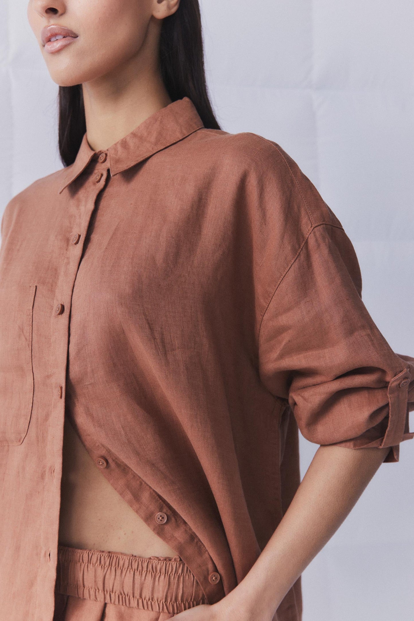 D-Luxe Linen Shirt