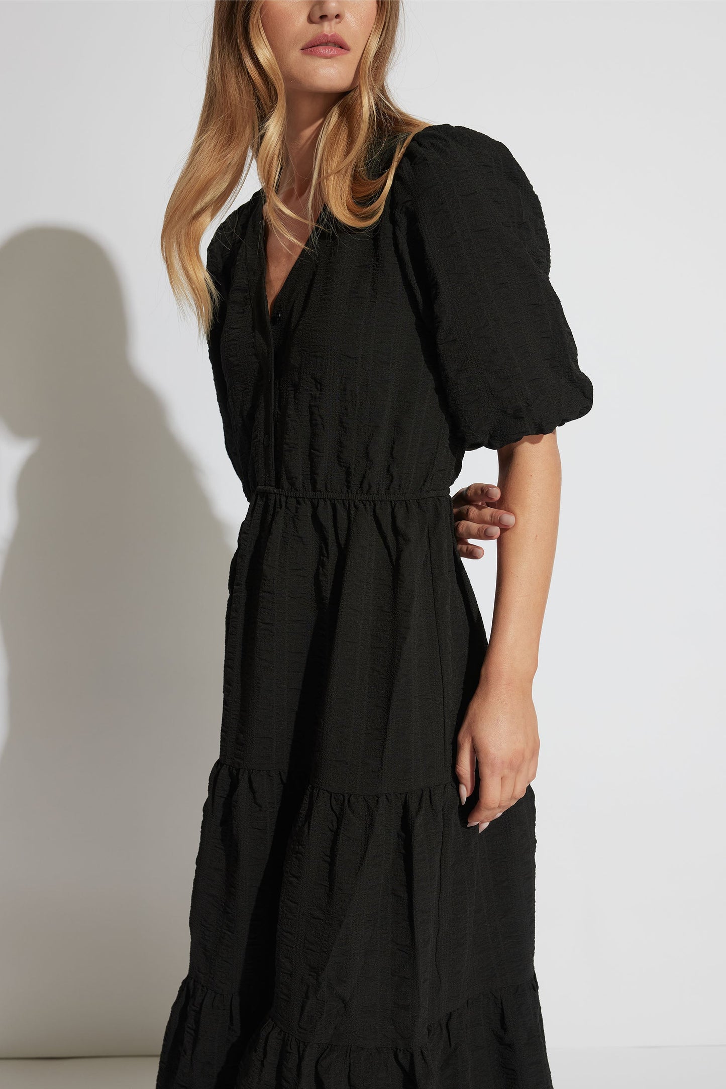 Lana Tiered Midi Dress