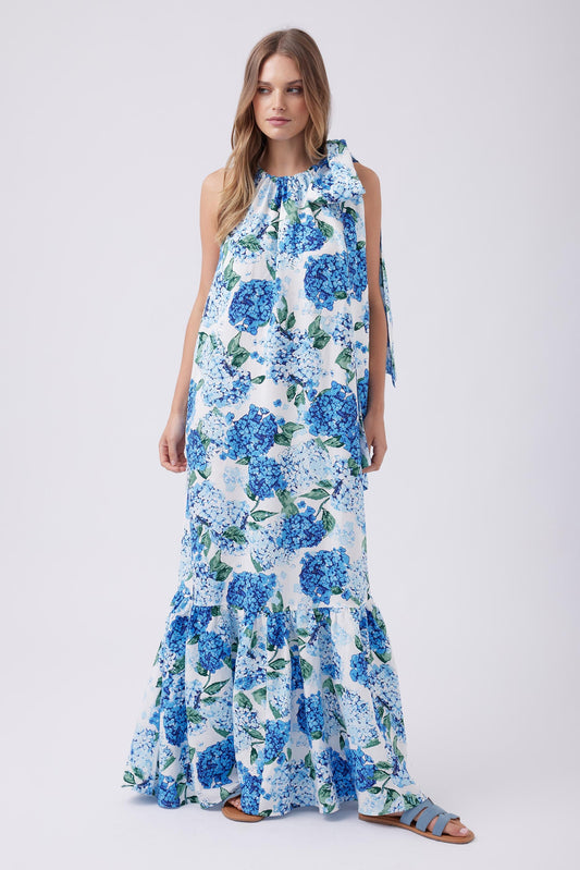 Elodie Tie Maxi Dress