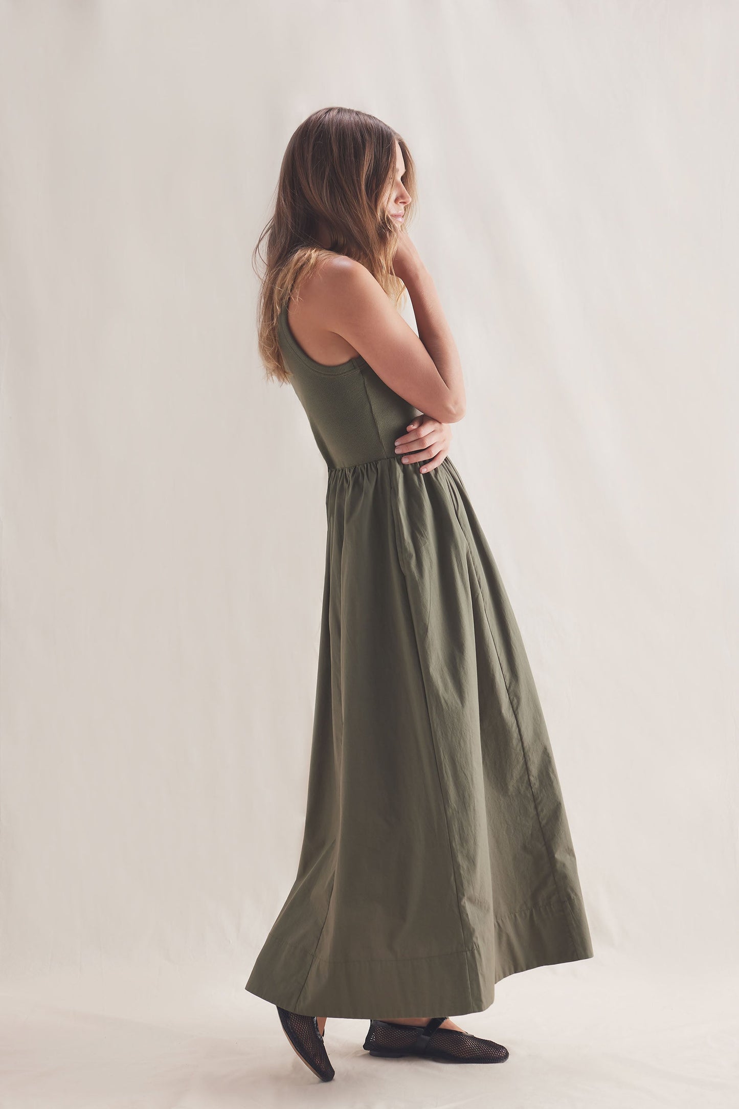 Anastasia Tank Midi Dress