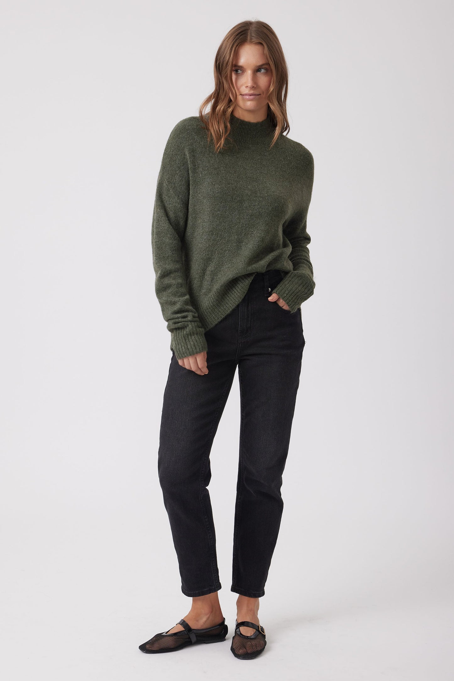 Aleska High Neck Jumper