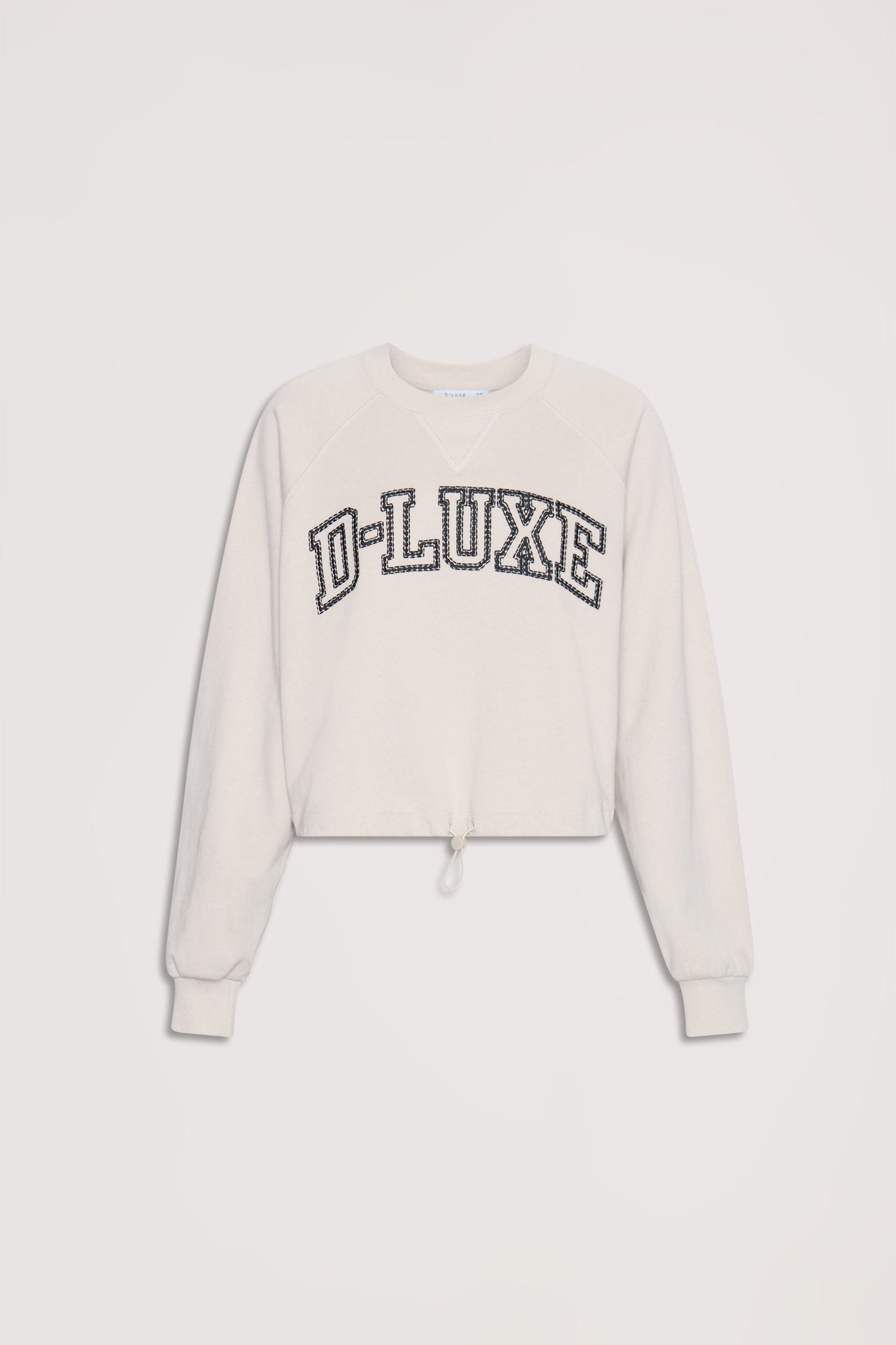 D-Luxe Logo Drawcord Sweat