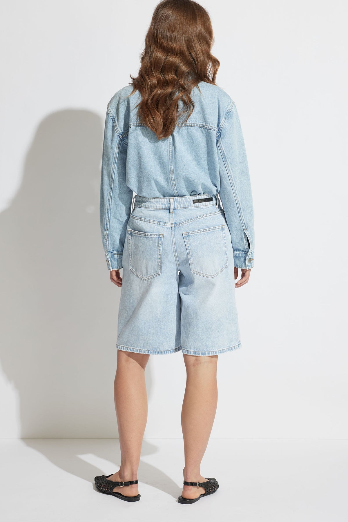 Cleo Longline Denim Short