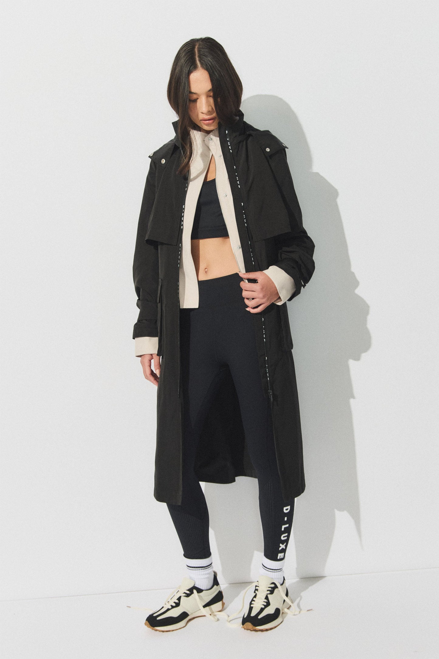 D-Luxe Contrast  Zip Jacket