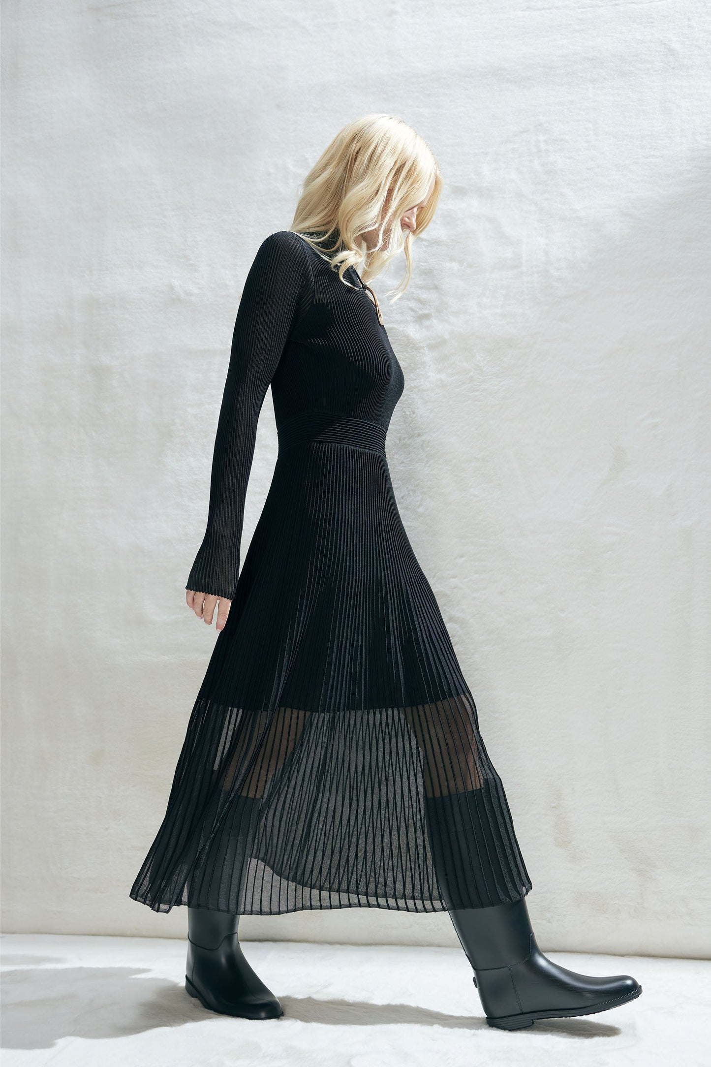 Blair Panelled Knit Dress