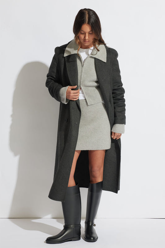 Leah Knit Mini Skirt