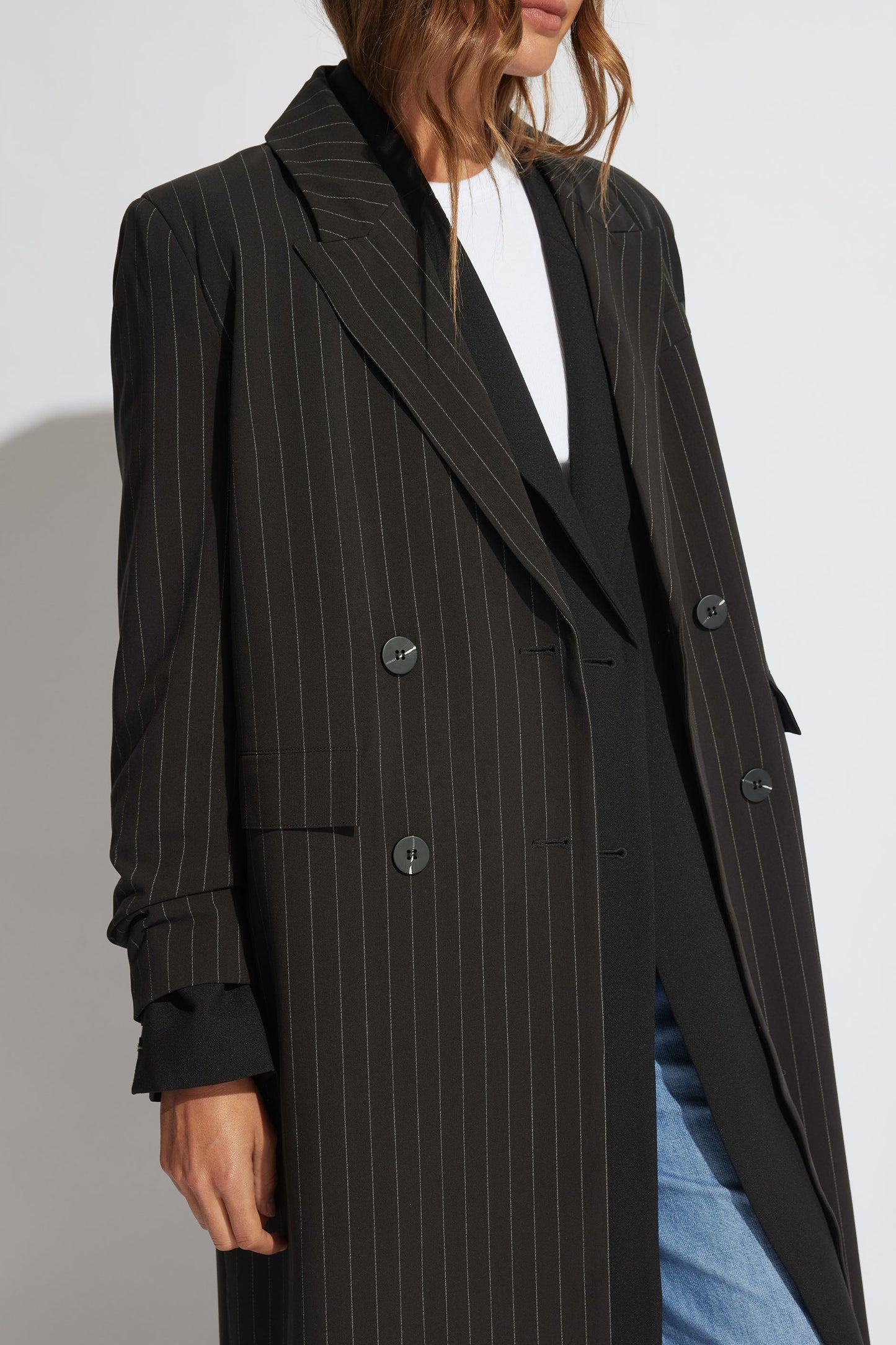 Alexander Maxi Length Blazer