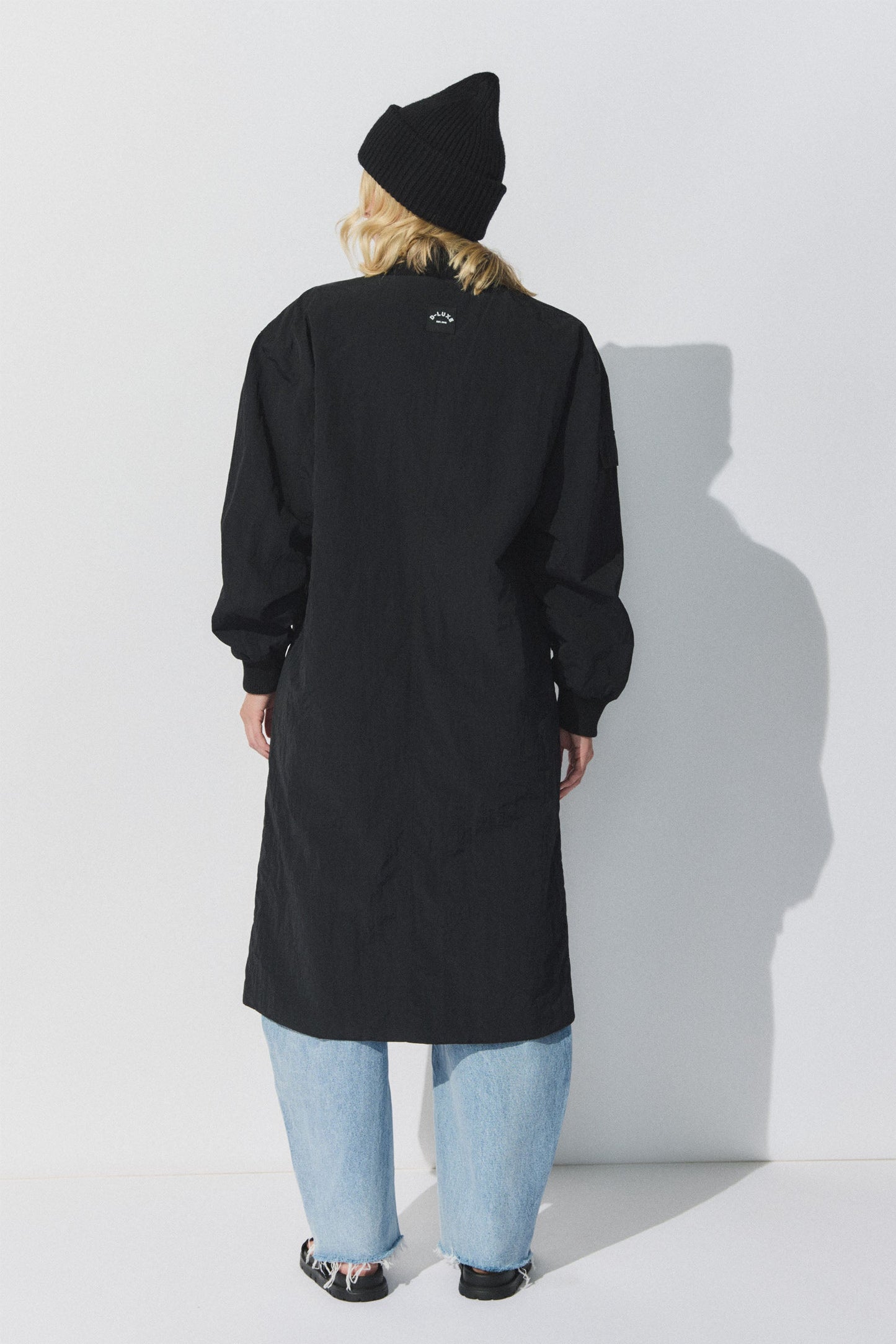 D-Luxe Longline Bomber Jacket