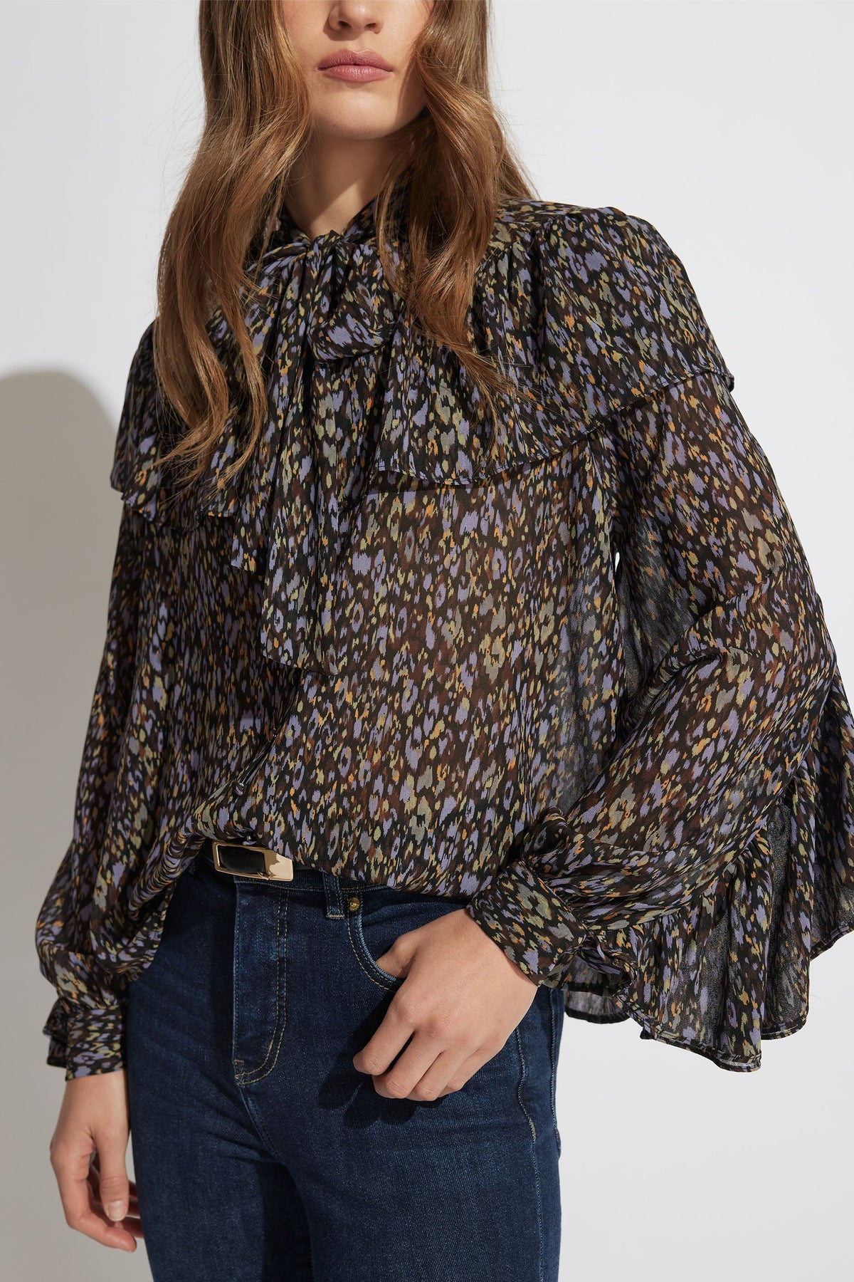 Reigan Ruffle Top