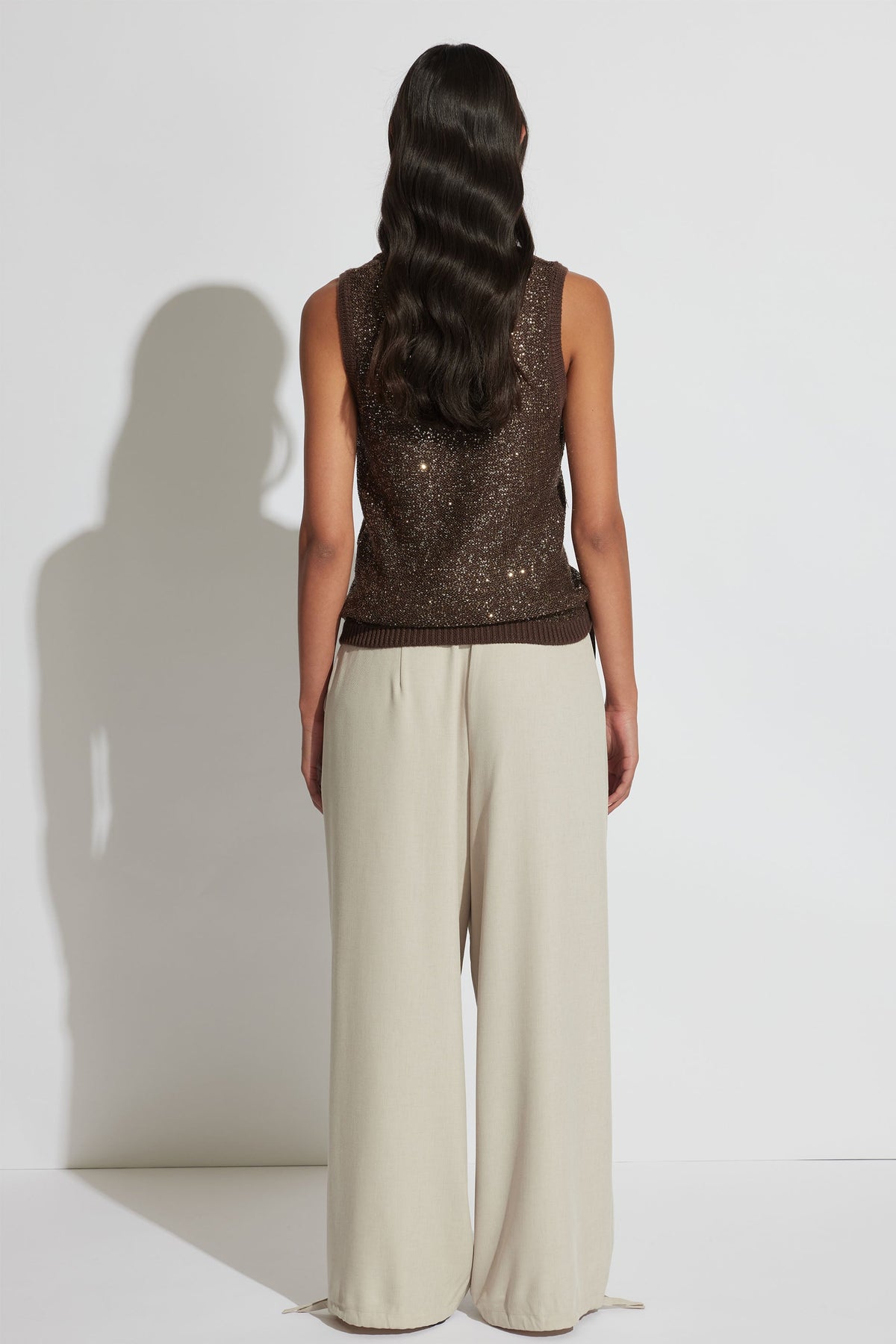 Tilly Sequin Knit Tank