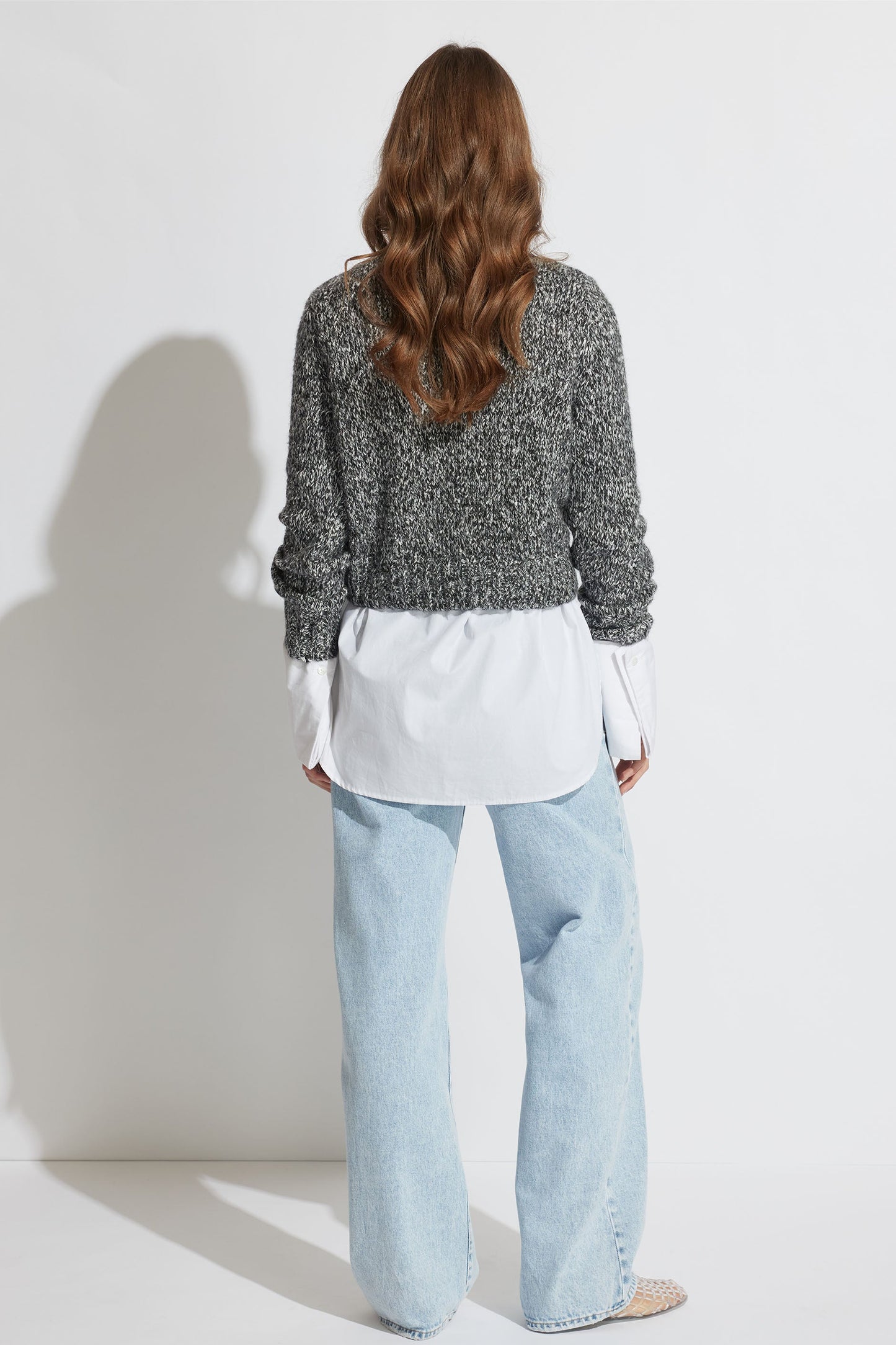 Lori Cropped Sequin Jumper