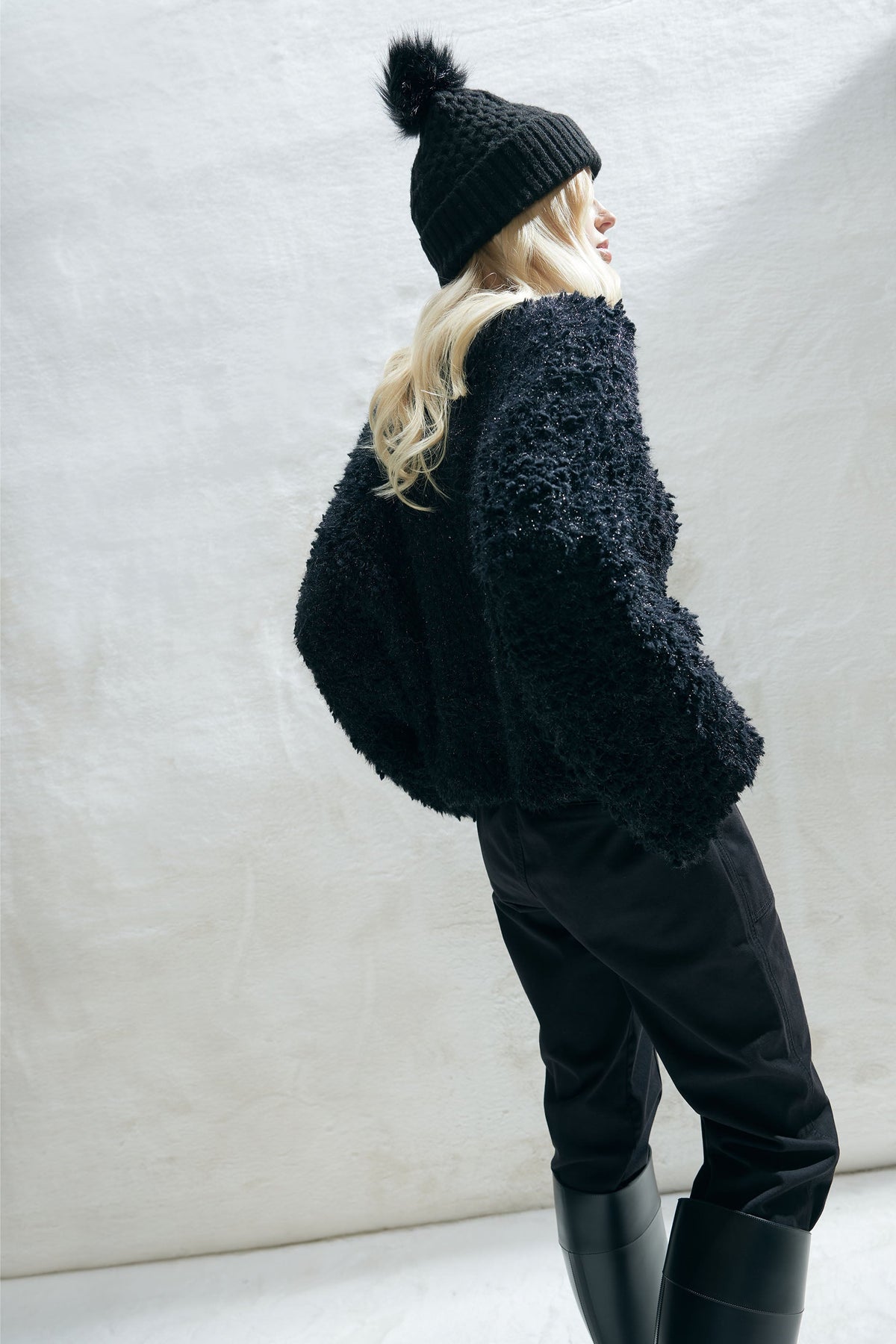 Marley Lurex Fluffy Jumper