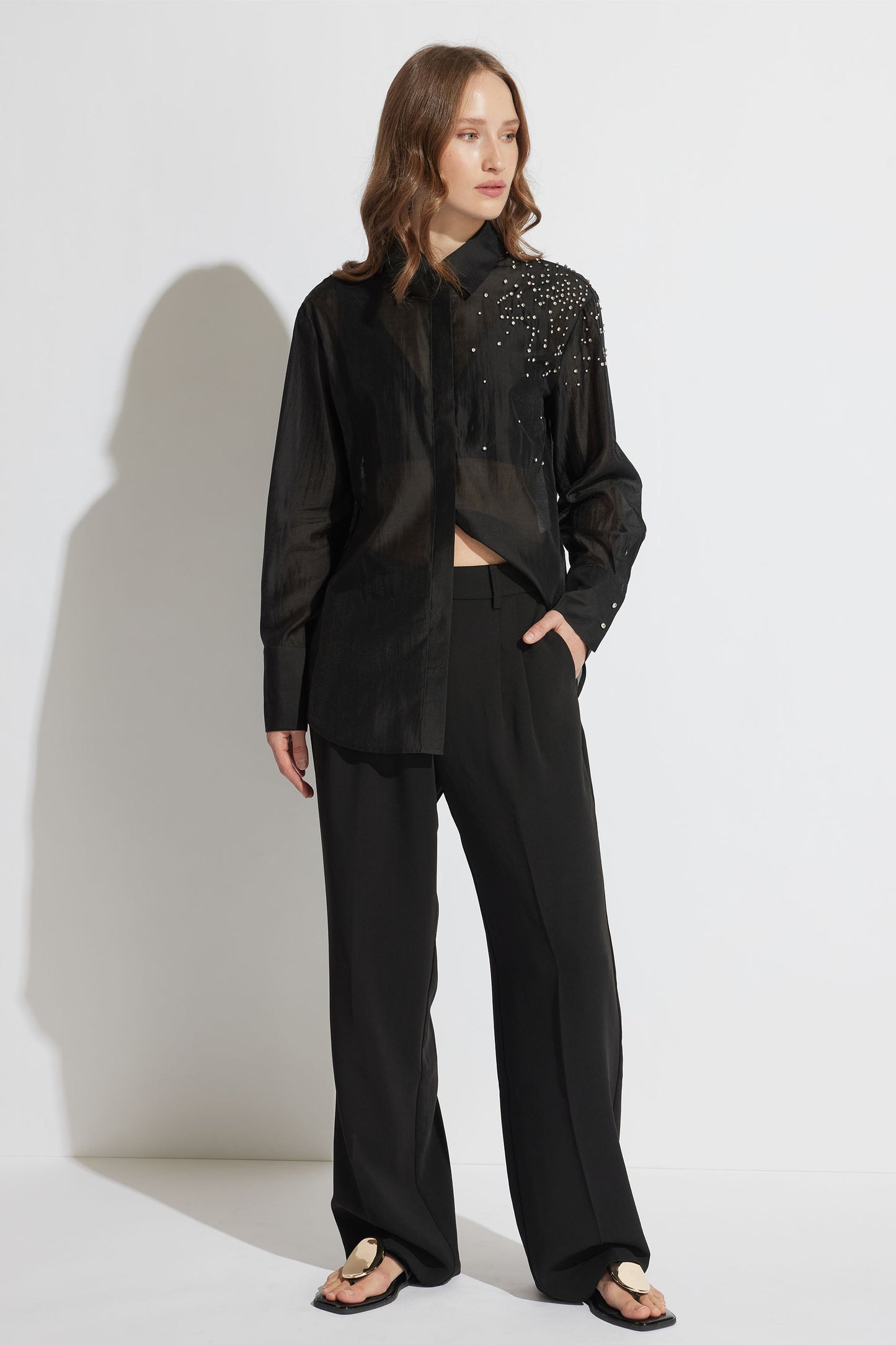 Stefania Embellished Shirt