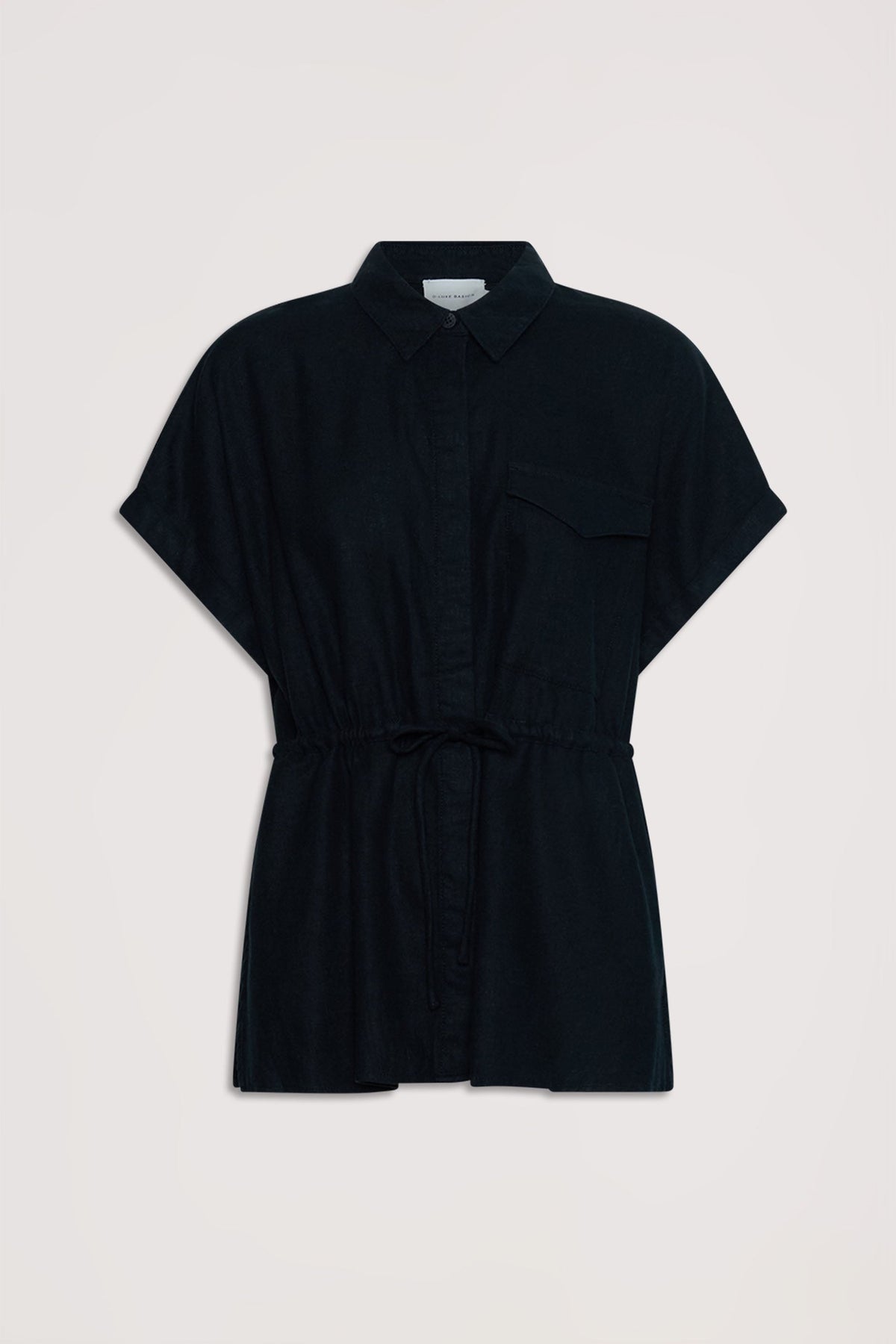 D-Luxe Linen Blend SS Shirt