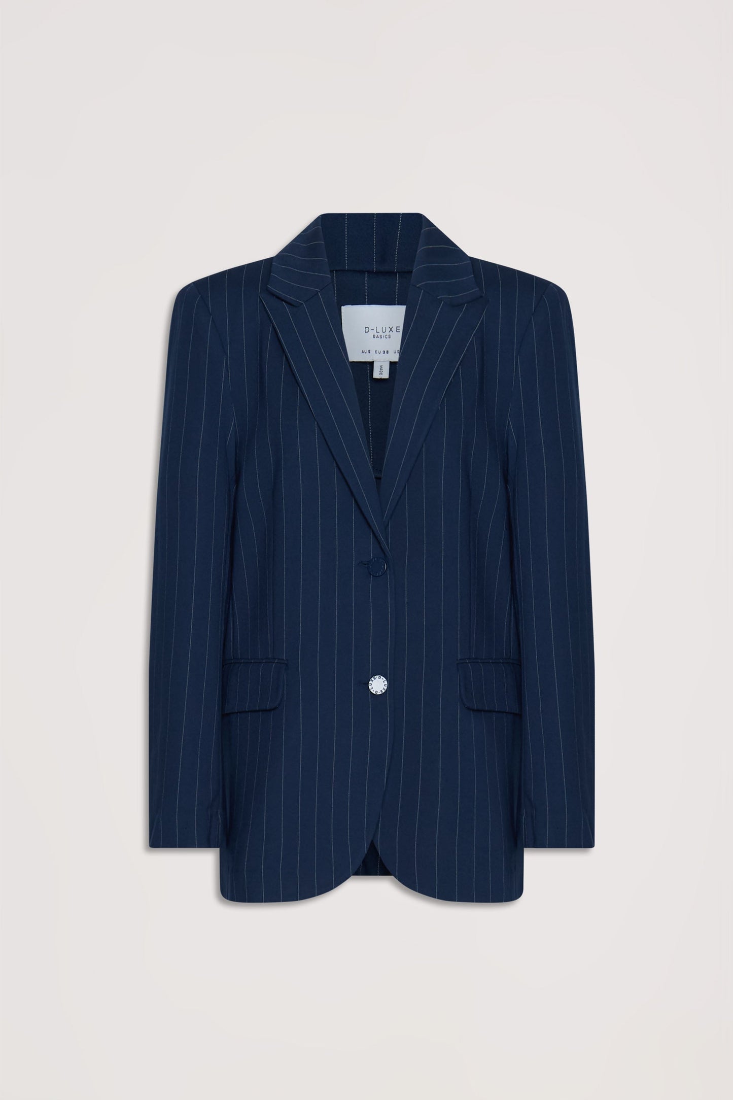D-Luxe Pinstripe Blazer