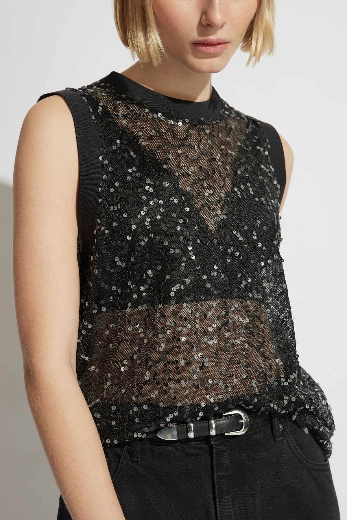 Camille Sequin Tank