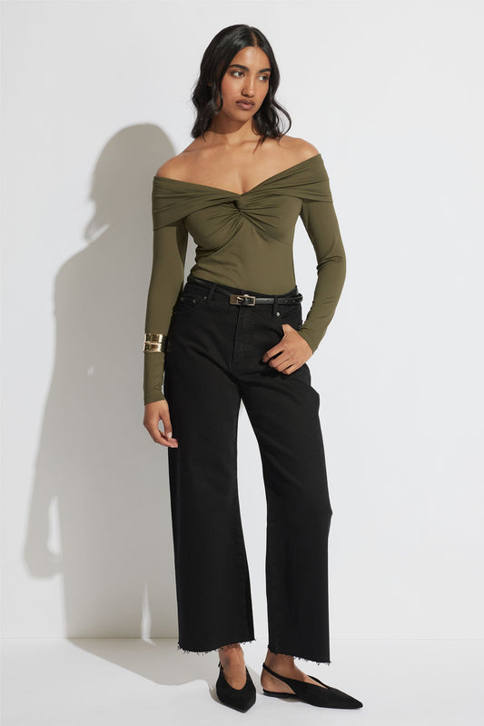 Amy Twist Long Sleeve Top