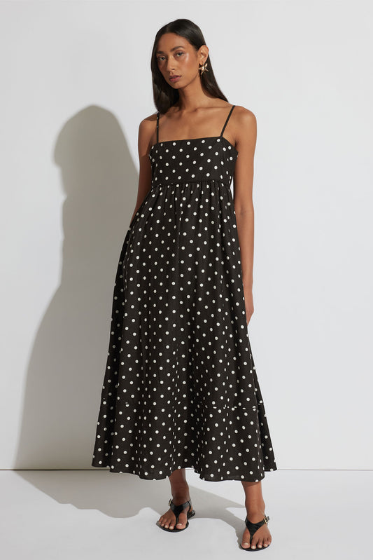 Allie Linen Blend Maxi Dress