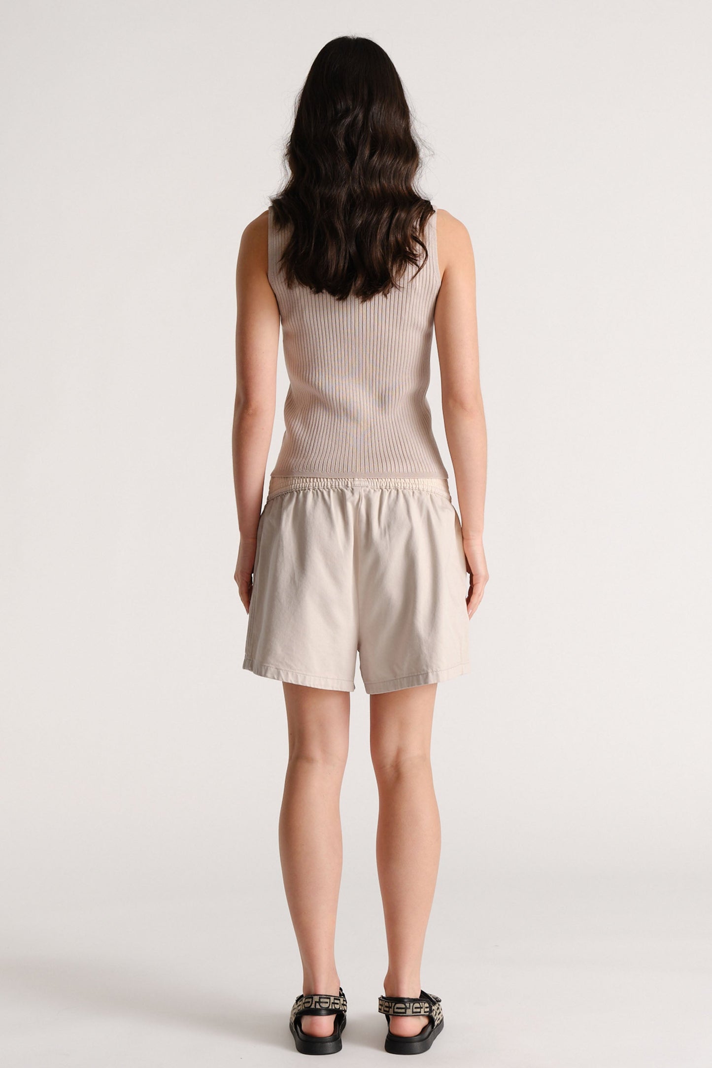 D-Luxe Zip Front Knit Top