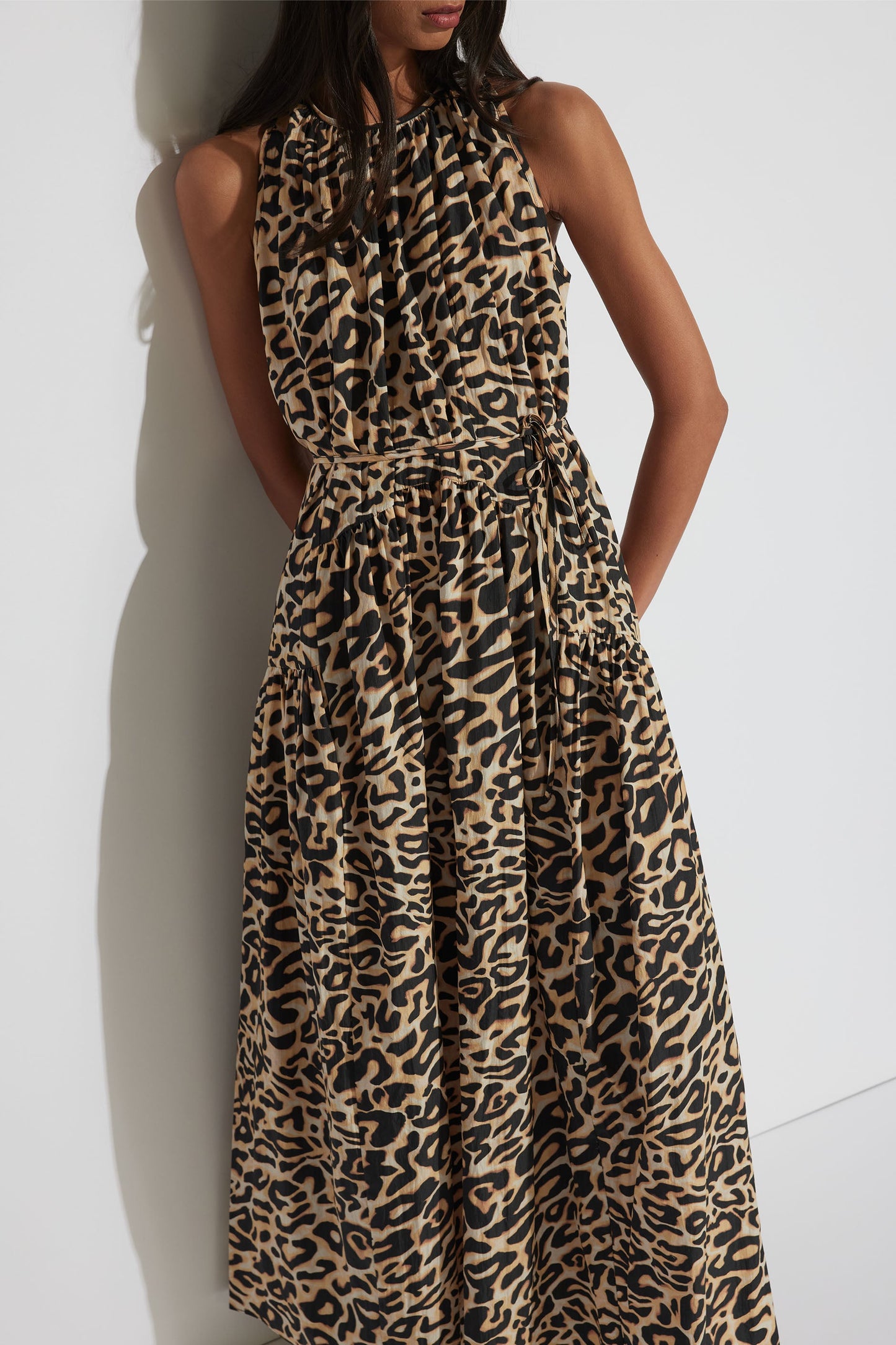 Lori Gathered Maxi Dress
