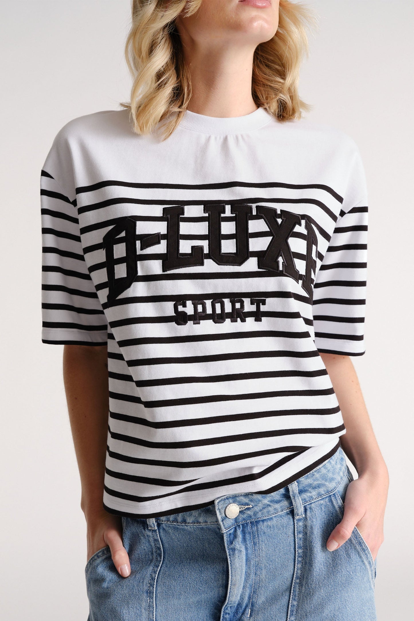 D-Luxe Sport Striped T-Shirt