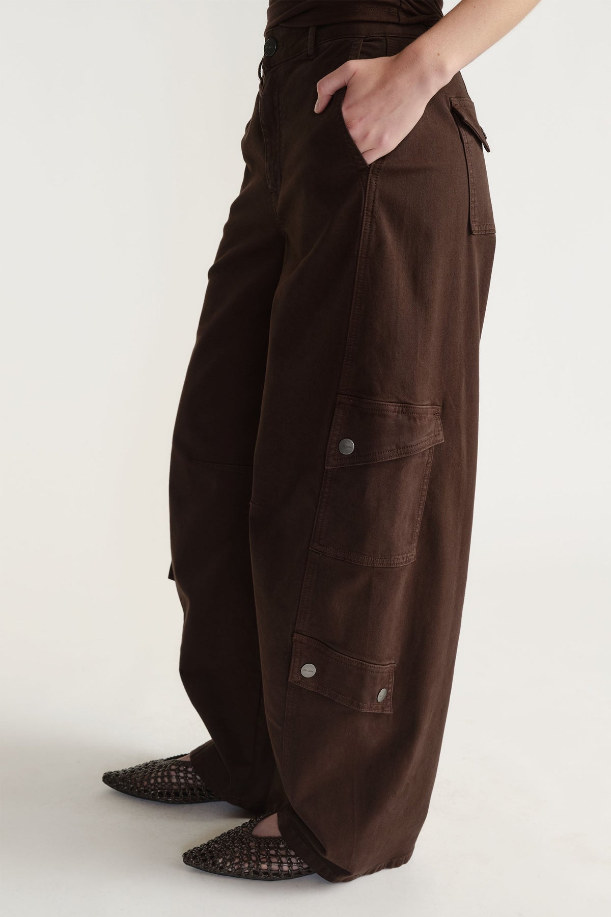 Alexa Barrel Cargo Pants