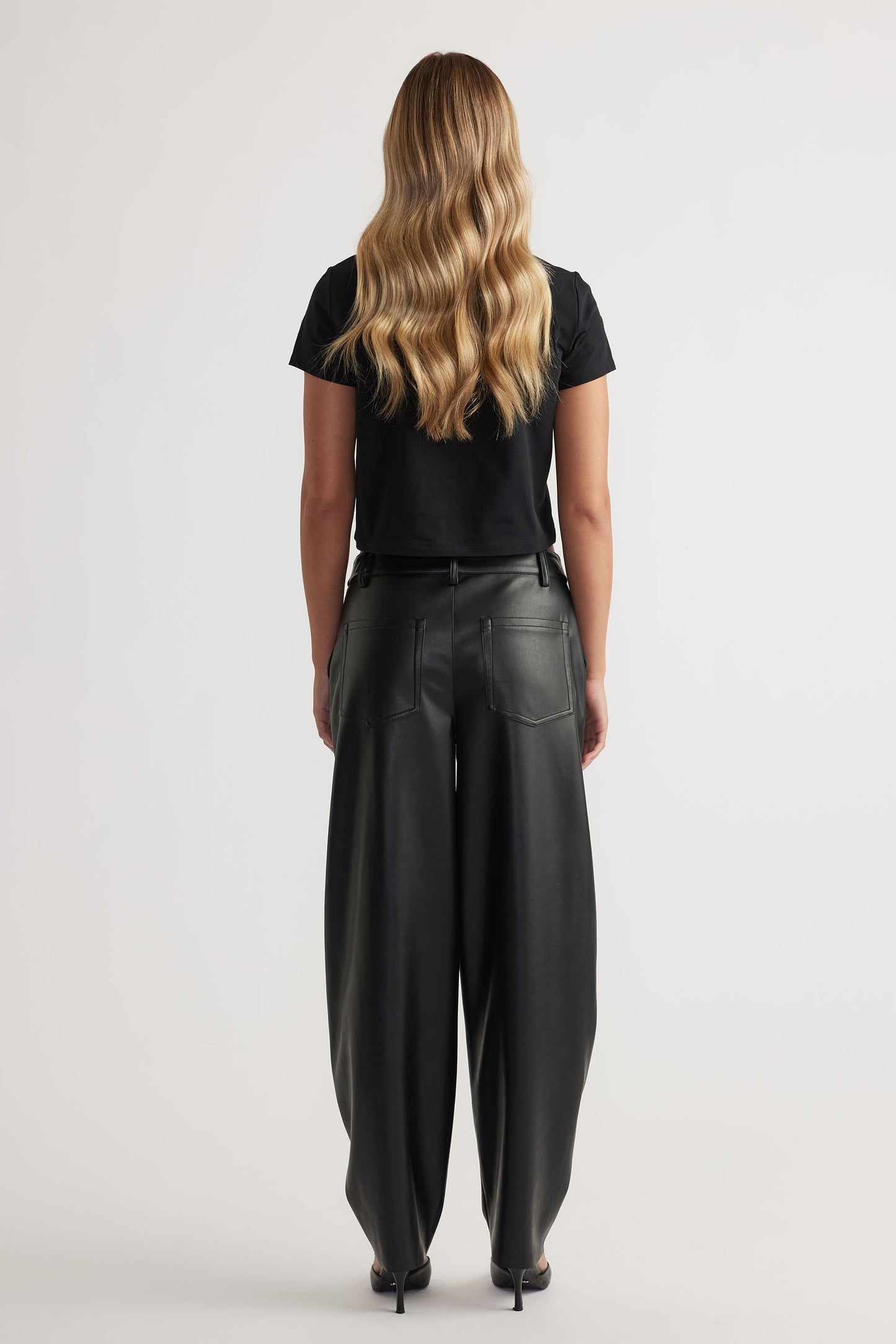 Natalie Faux Leather Pants