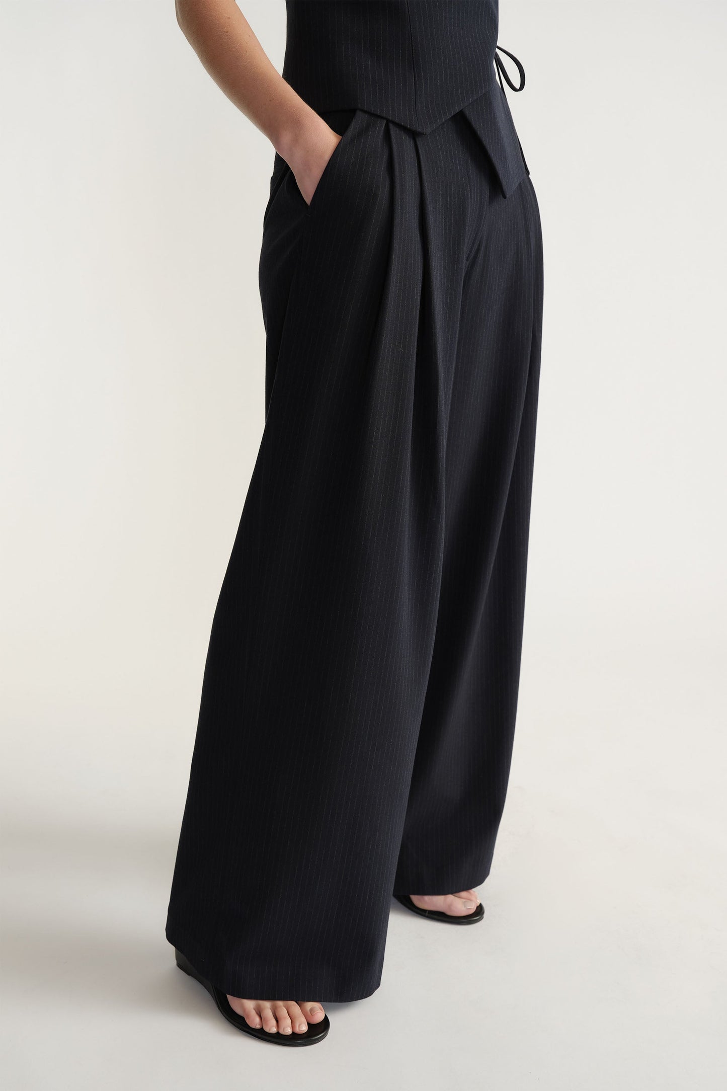 Clara Pleated Pants