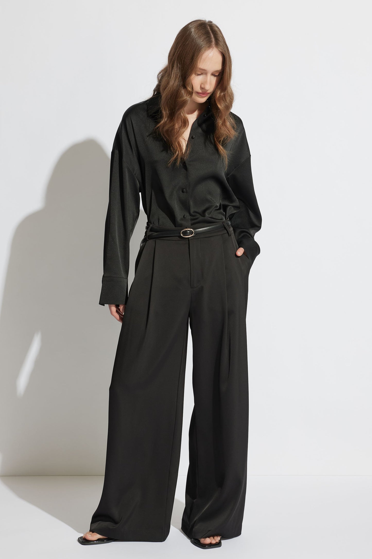 Josephine Satin Shirt