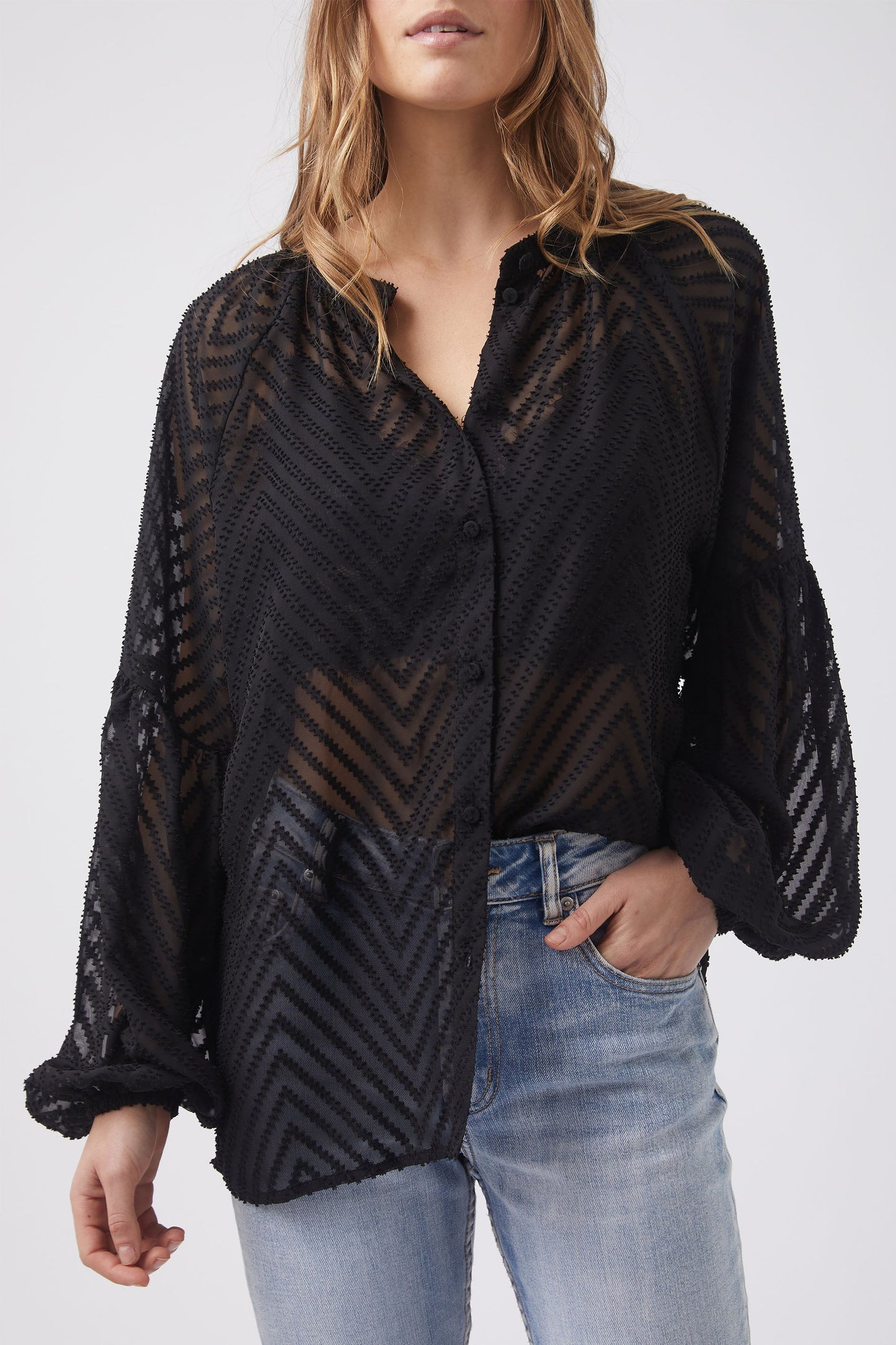 Rosa Textured Top
