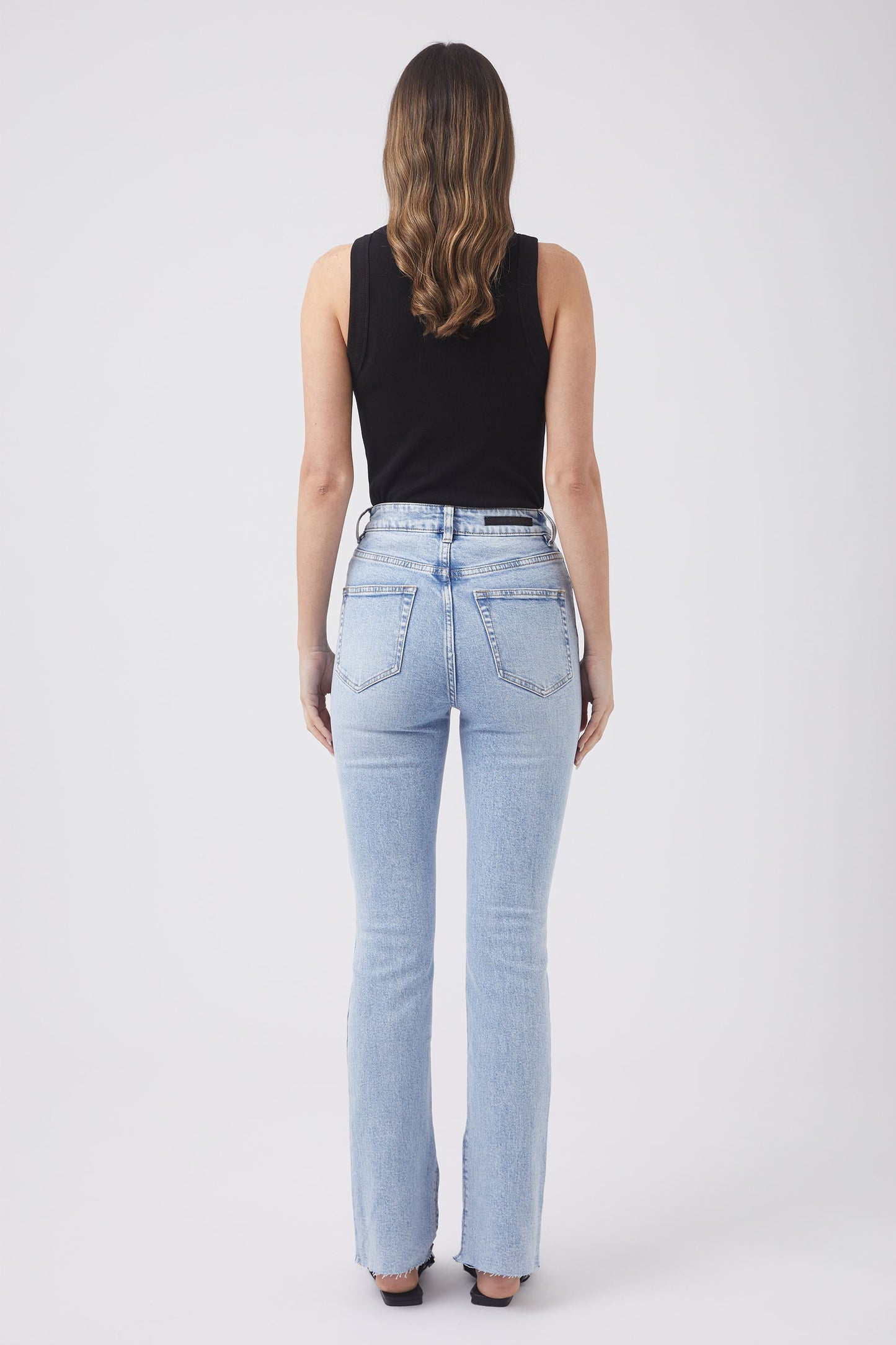 Katya Dist Slim Leg Flare Jean