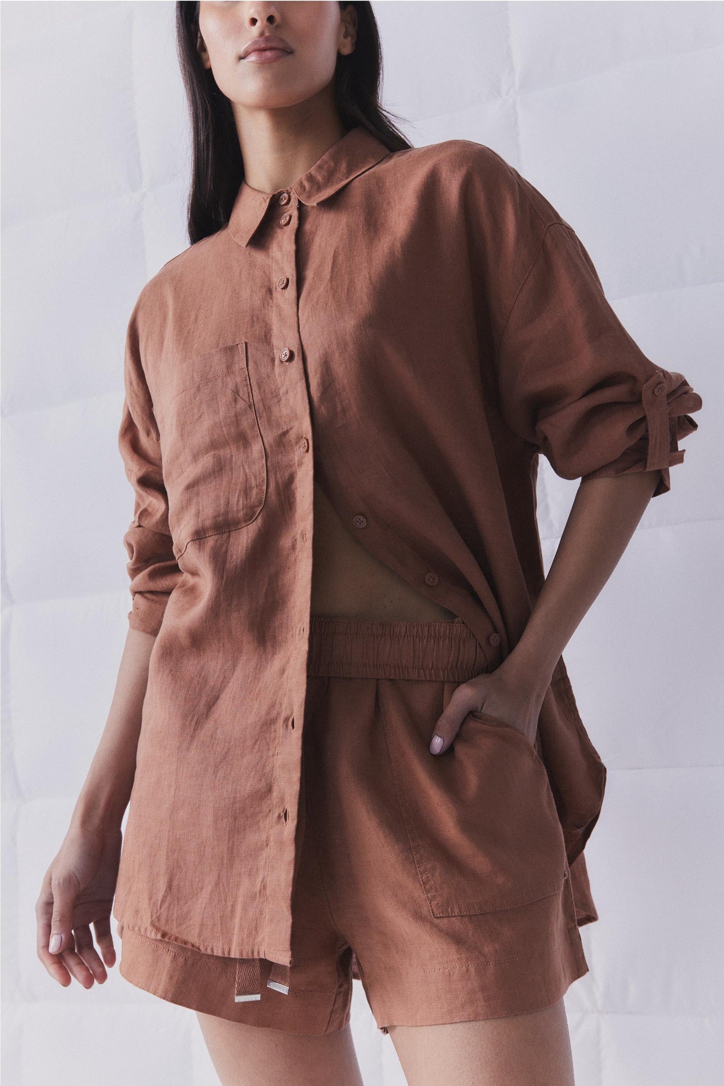 D-Luxe Linen Shirt
