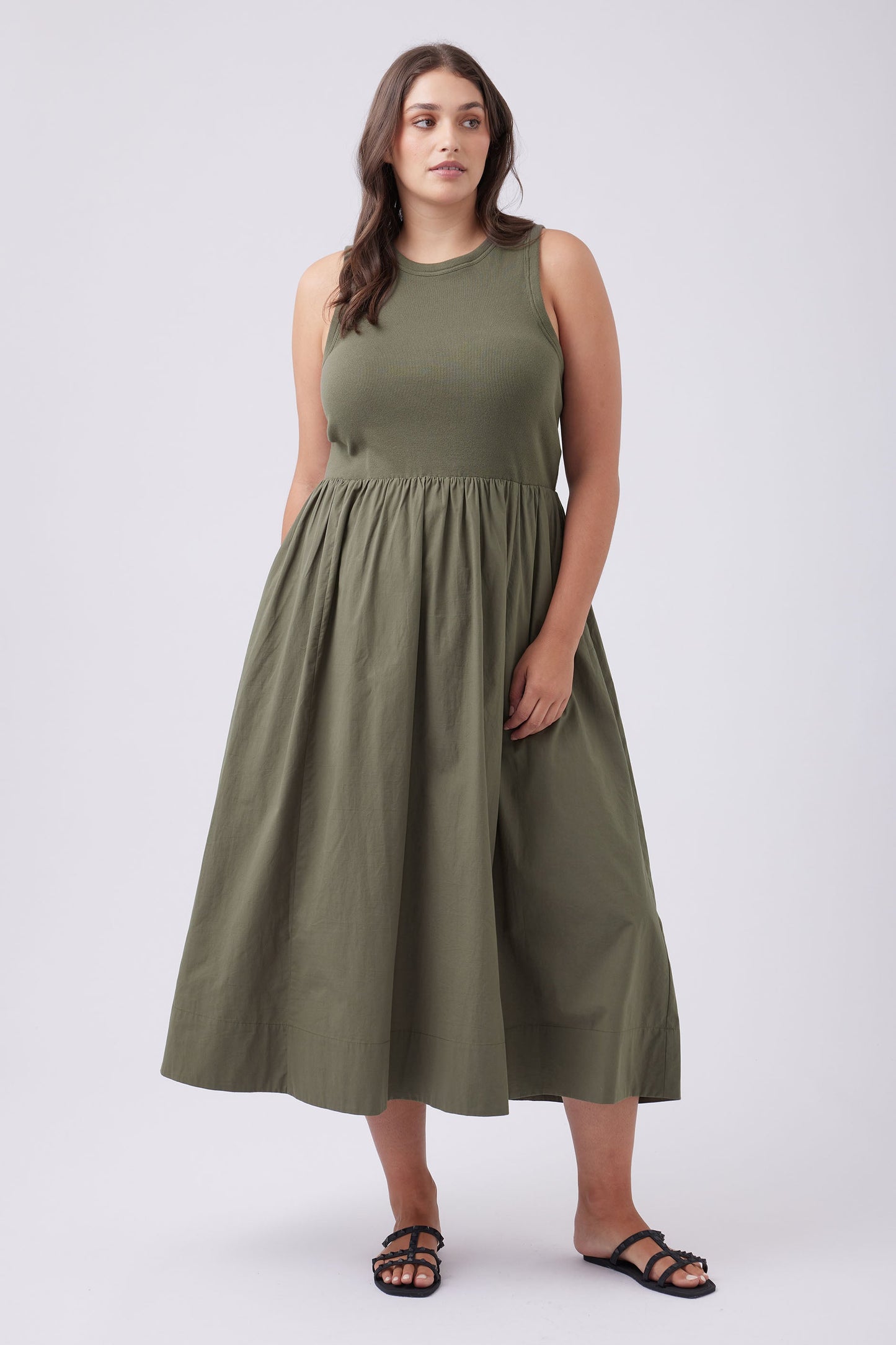 Anastasia Tank Midi Dress