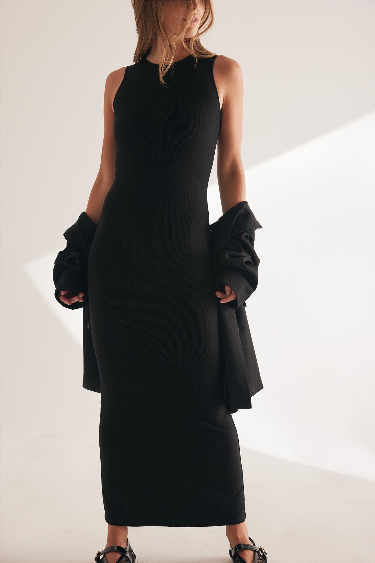 Contour Racer Maxi Dress