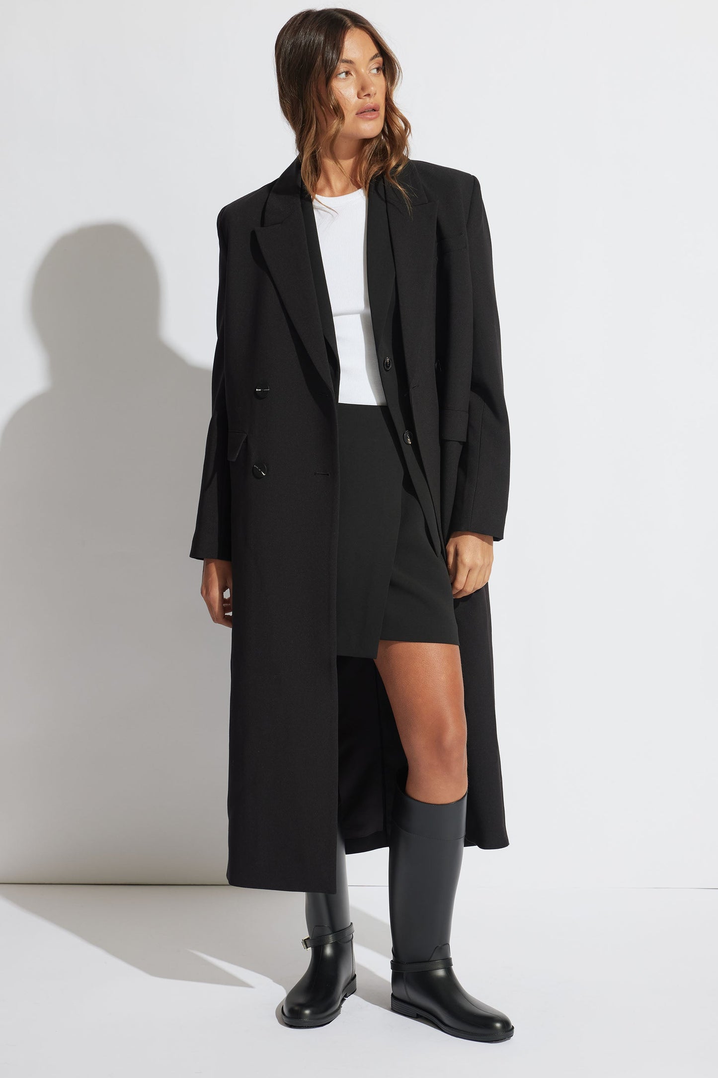 Alexander Maxi Length Blazer