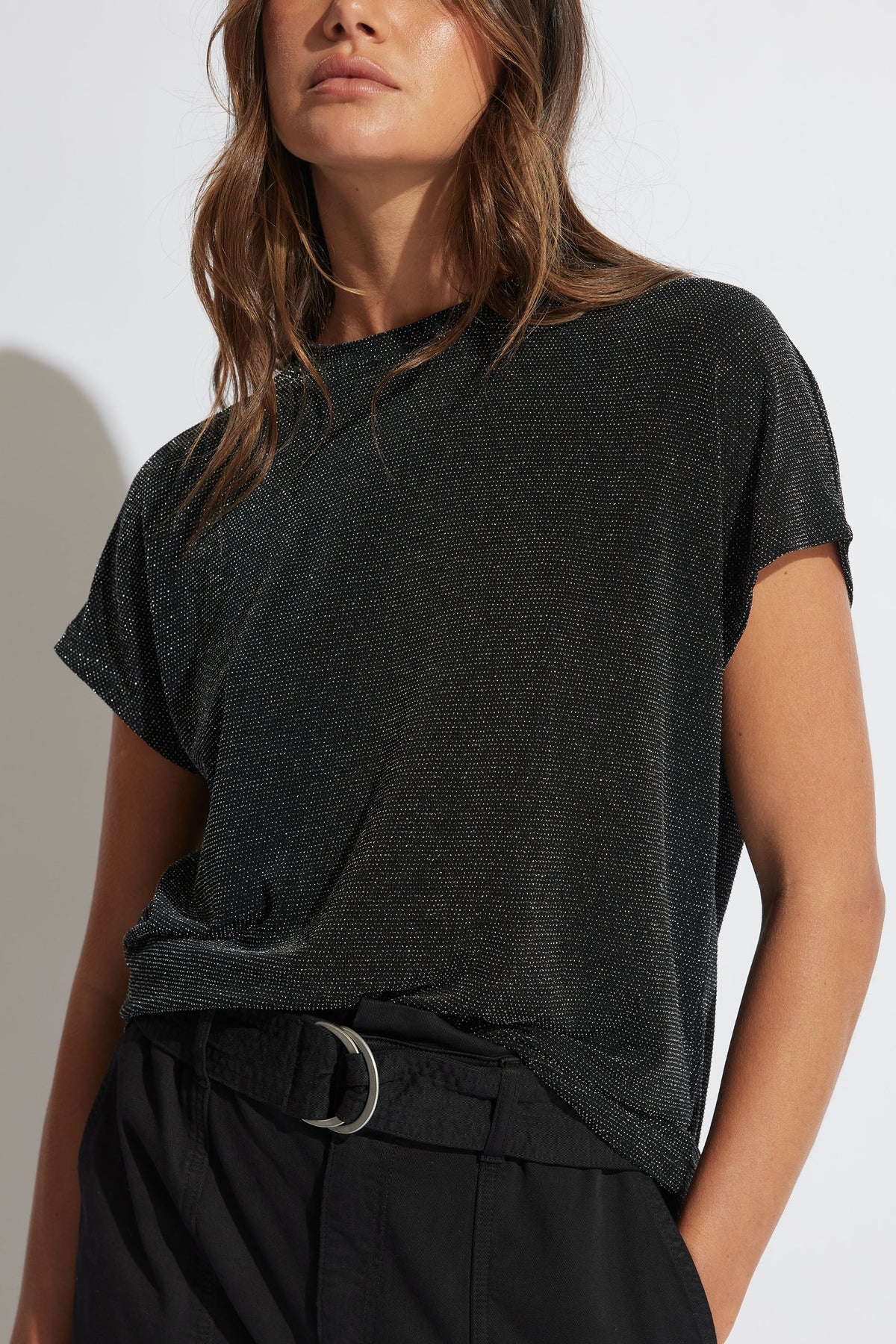 Eloise Metallic Tee
