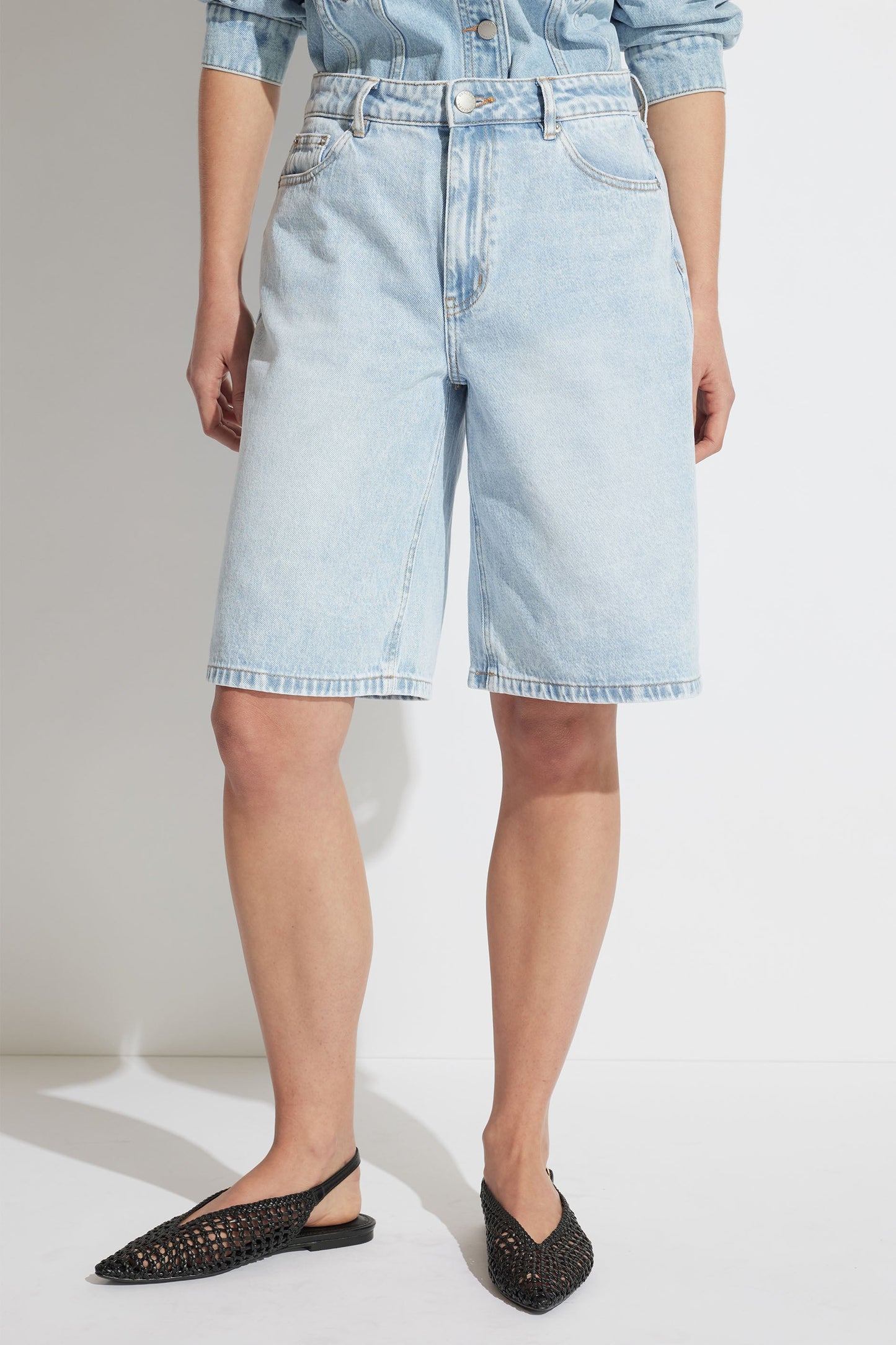 Cleo Longline Denim Short