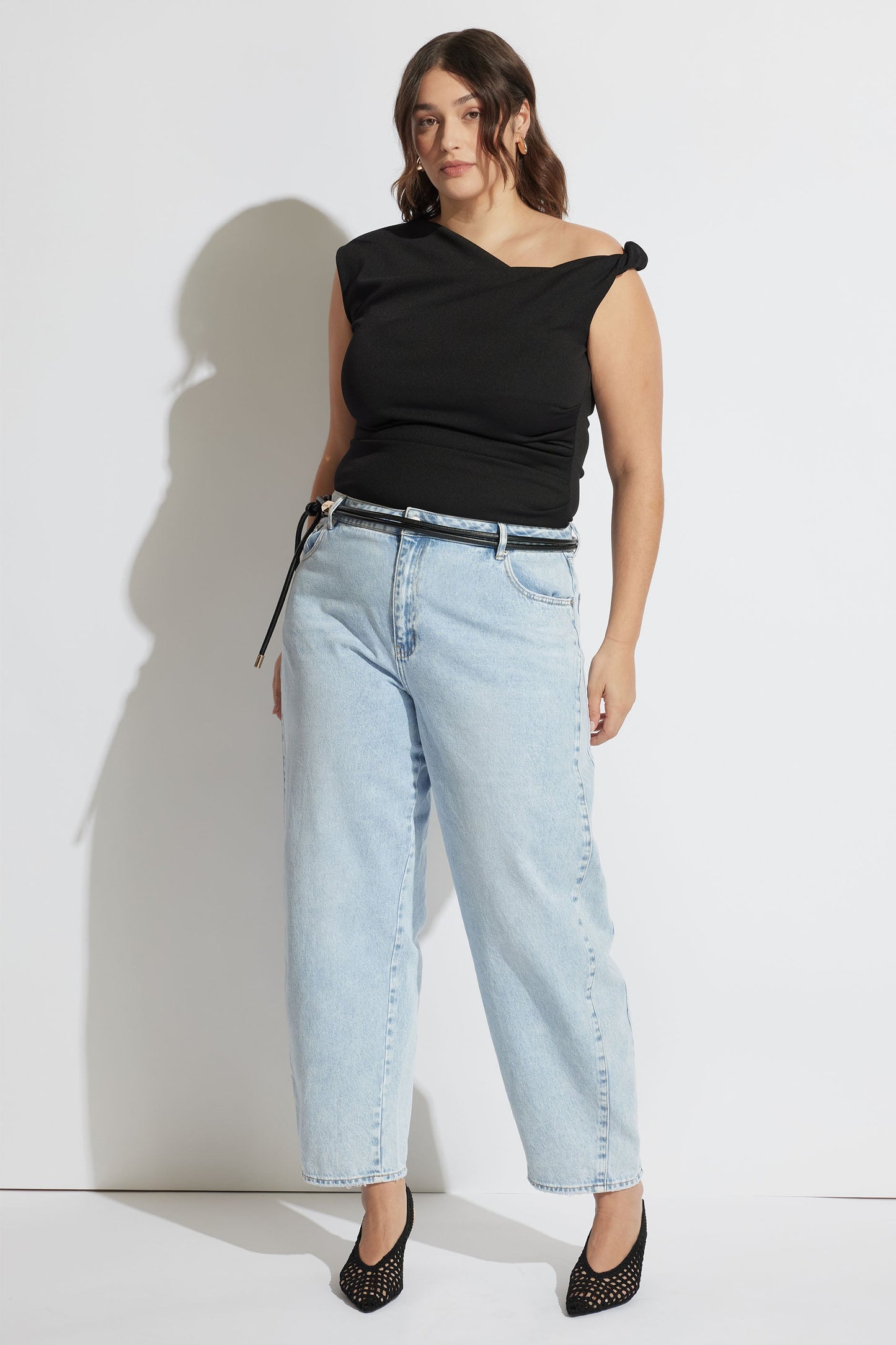 Camille Barrel Leg Jean