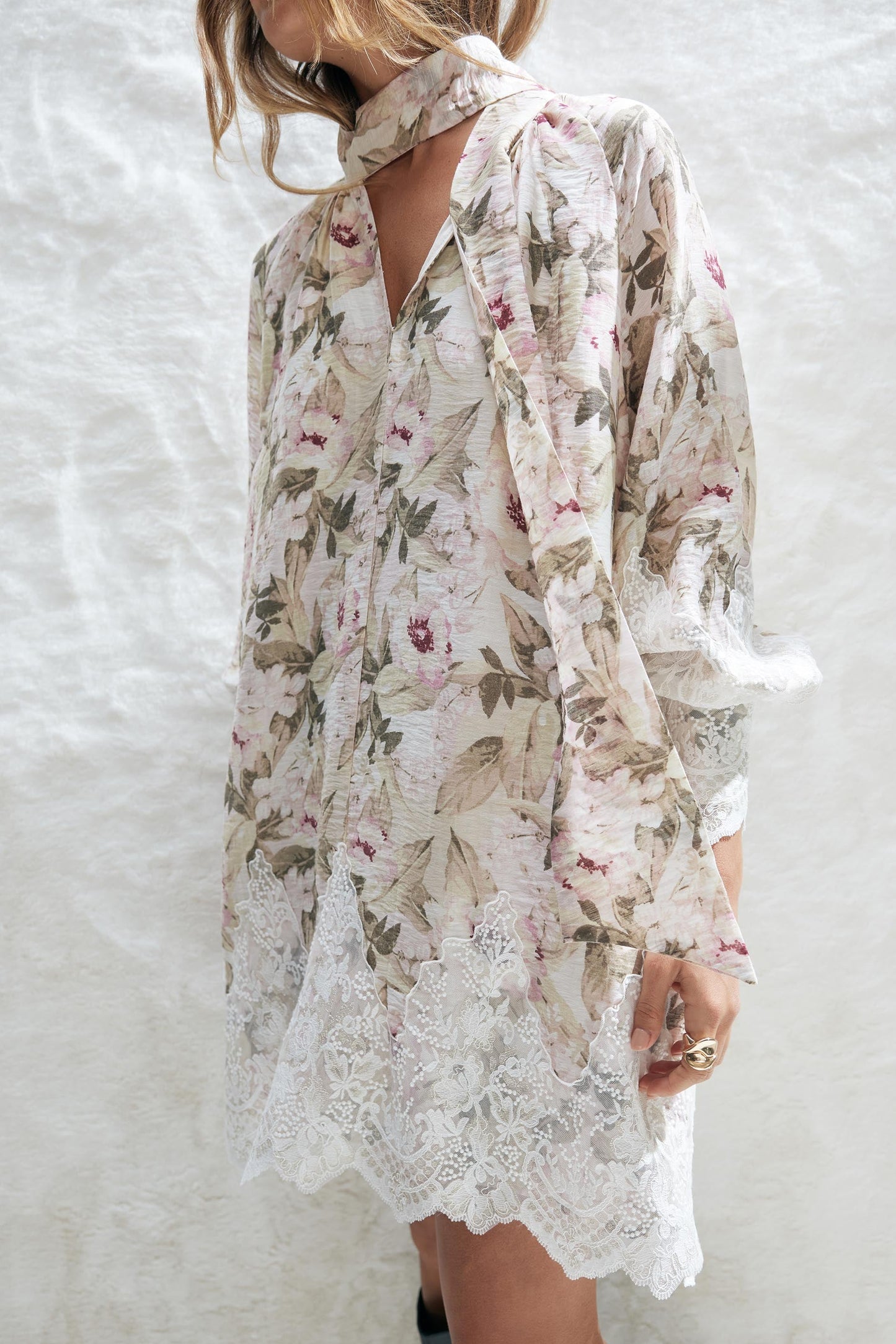 Hilary Lace Mini Dress