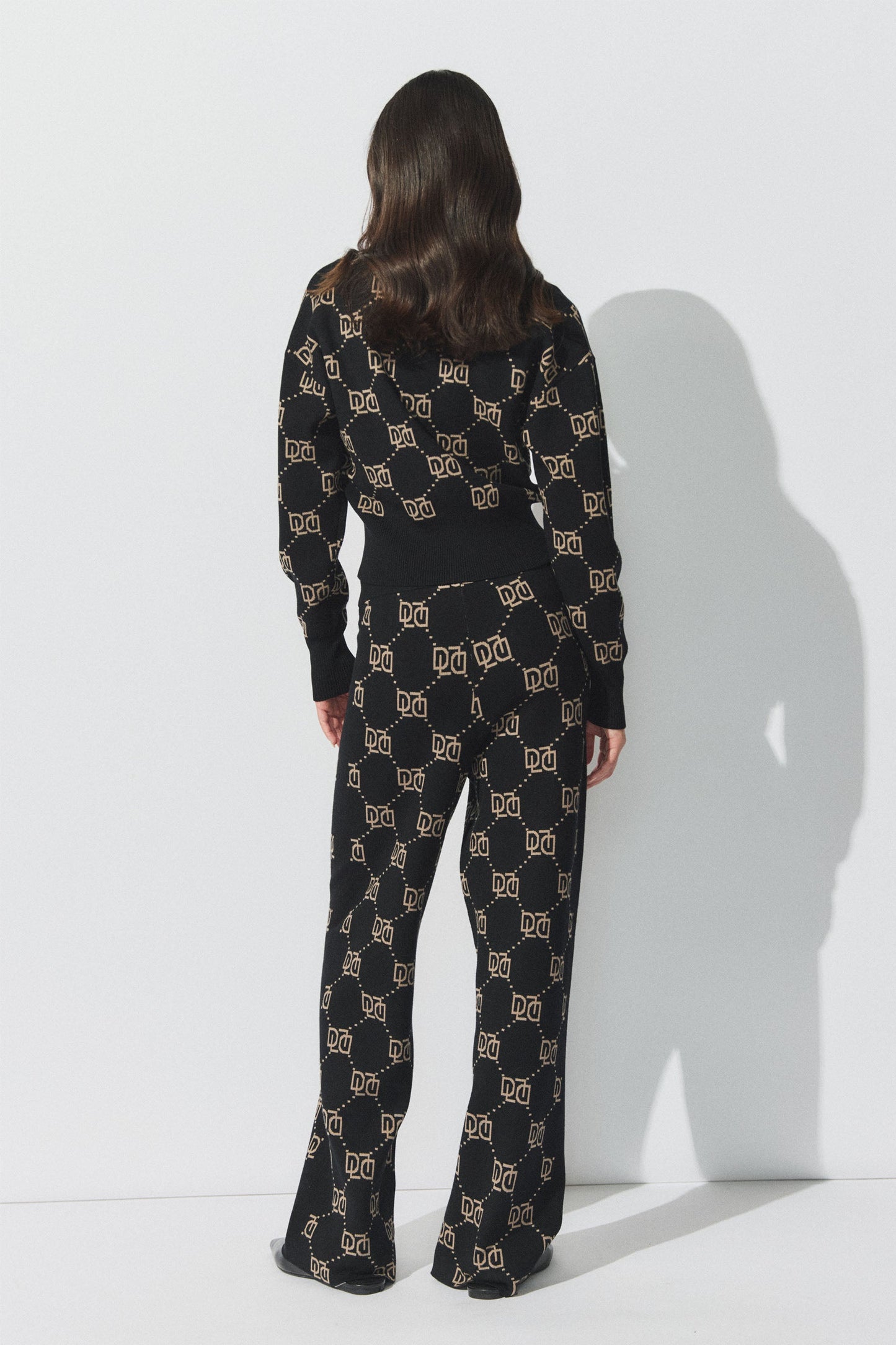 D-Luxe Monogram Cardigan
