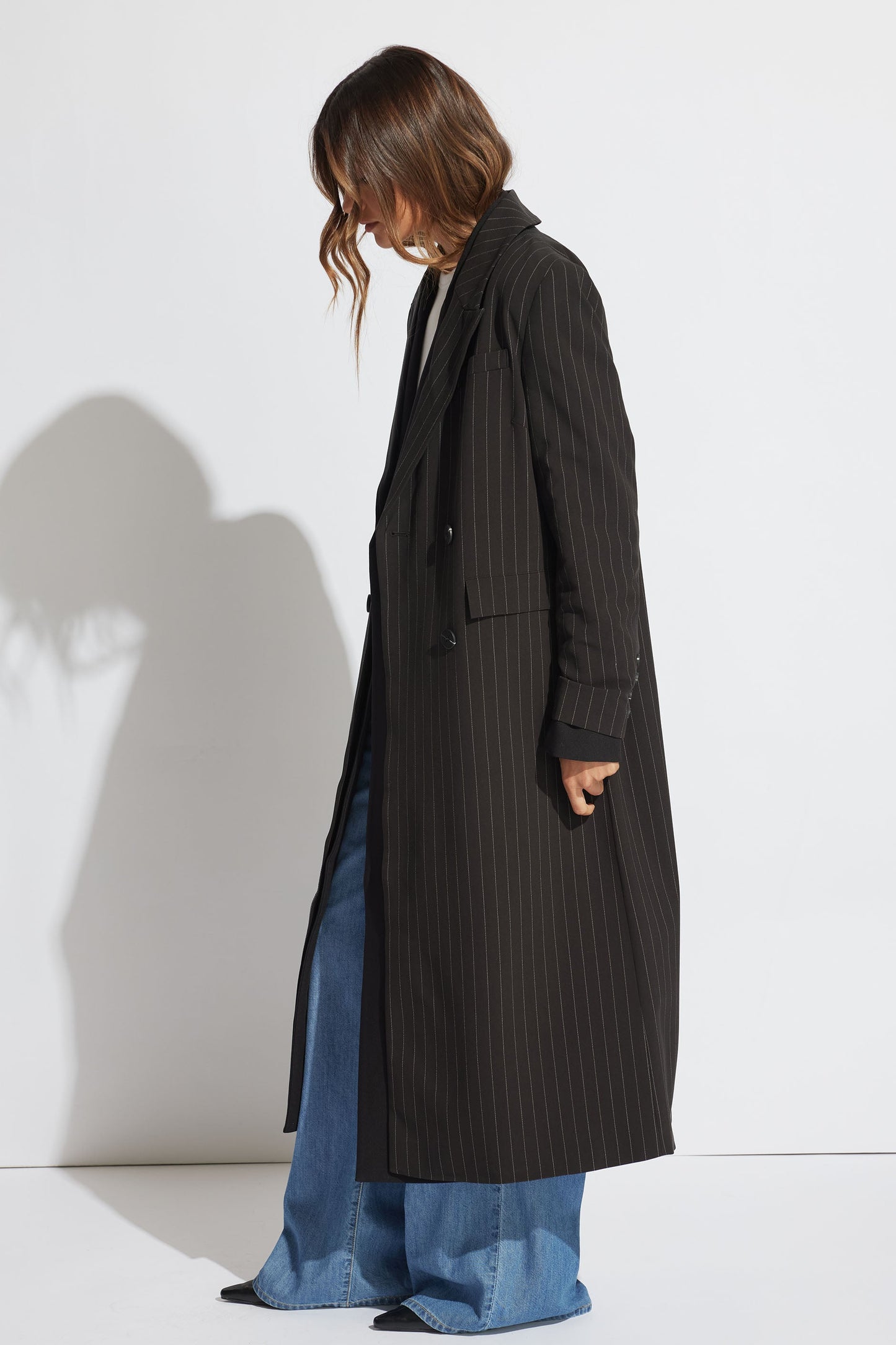 Alexander Maxi Length Blazer
