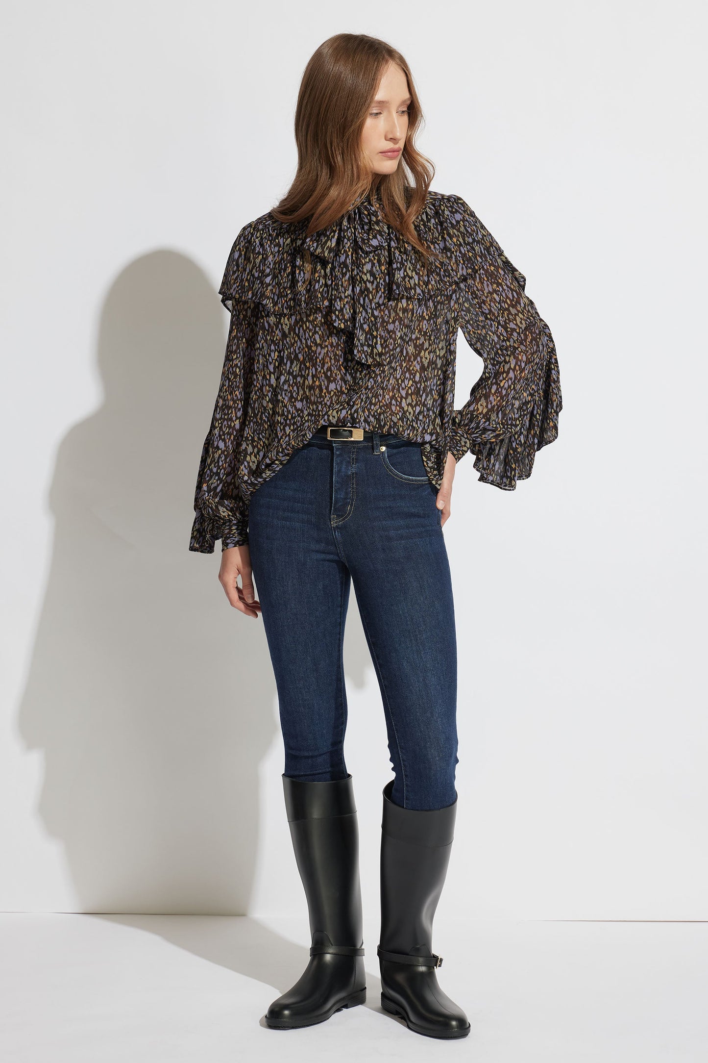 Reigan Ruffle Top
