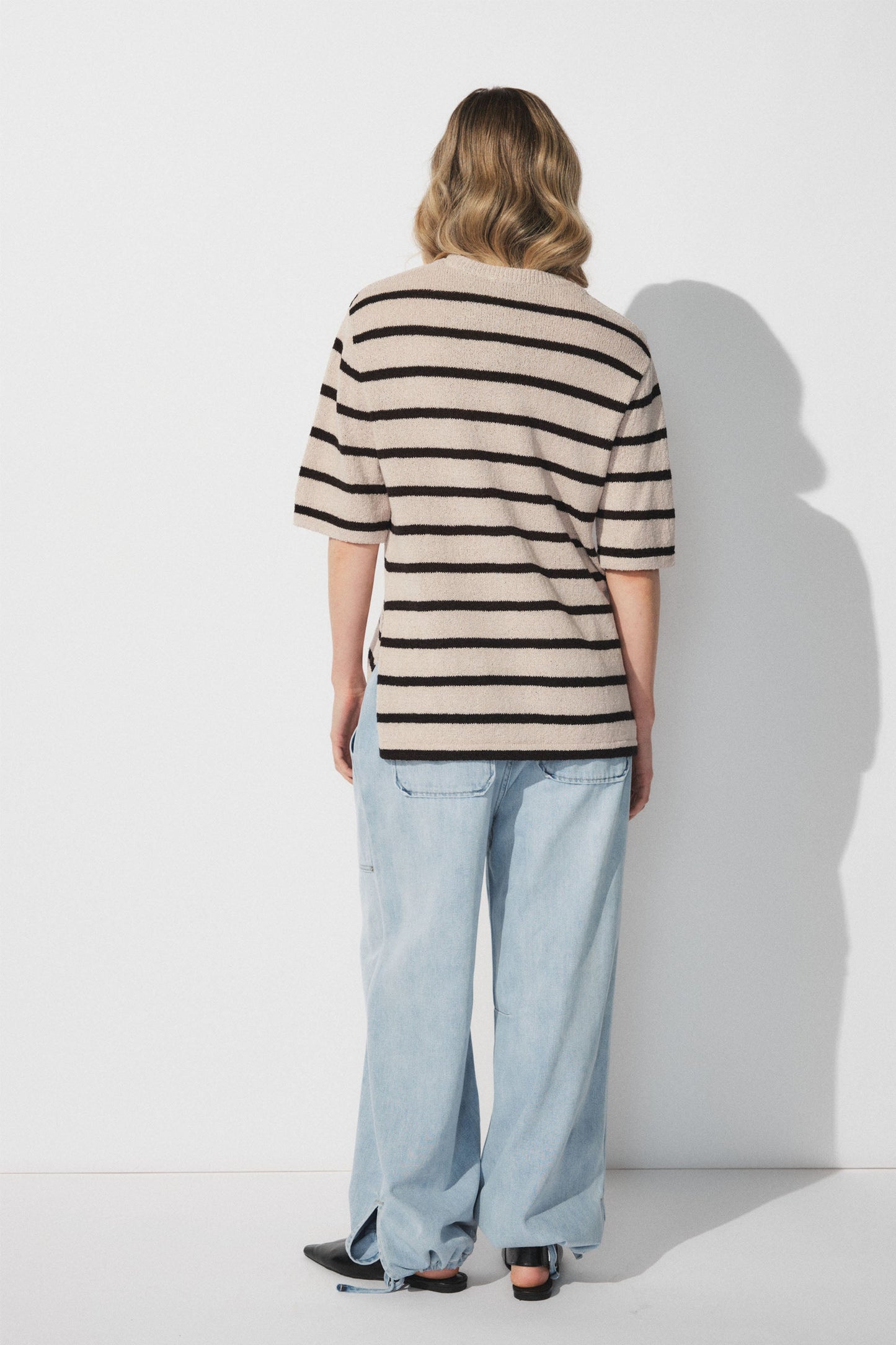 D-Luxe Knit Boxy Tee