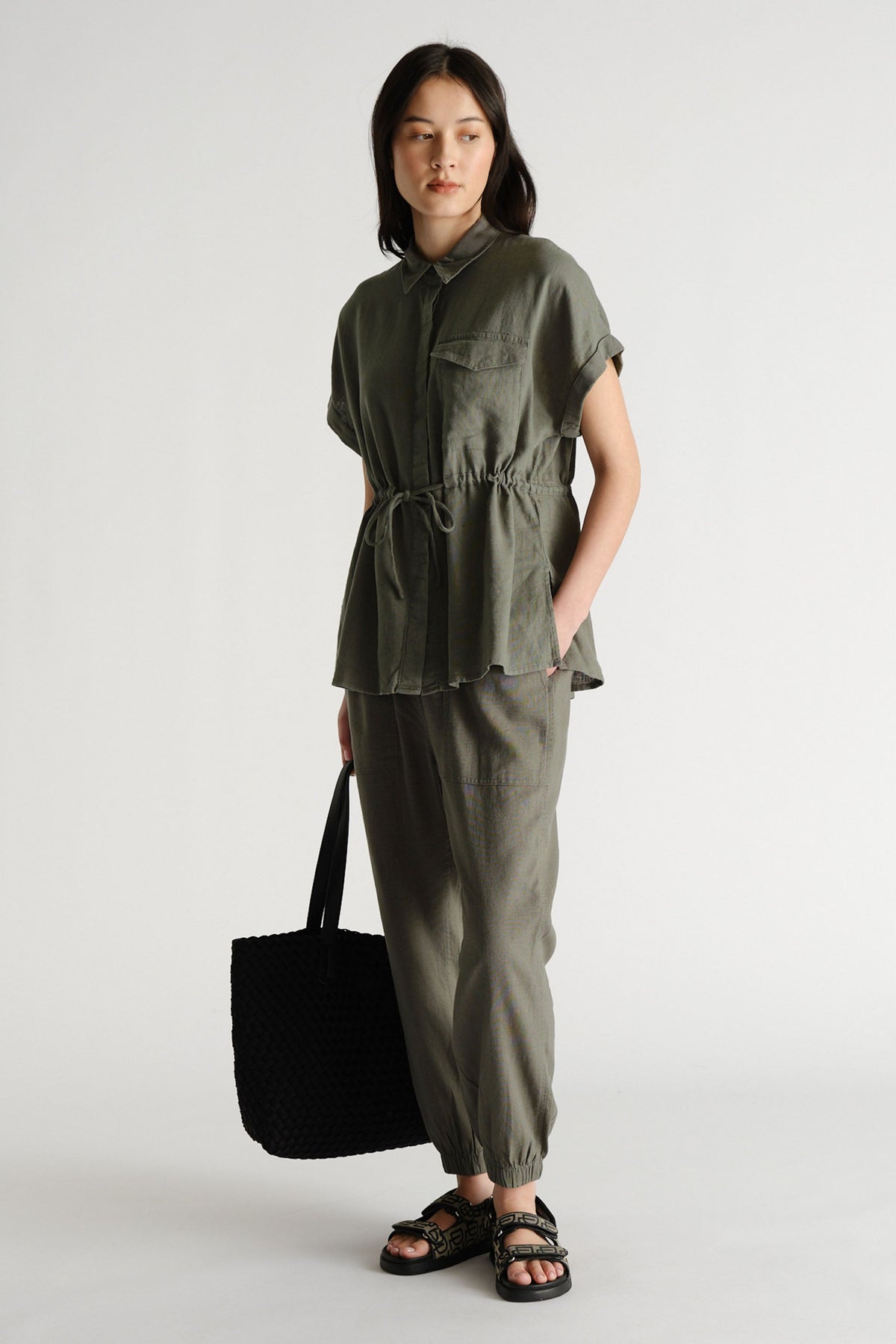 D-Luxe Linen Blend SS Shirt