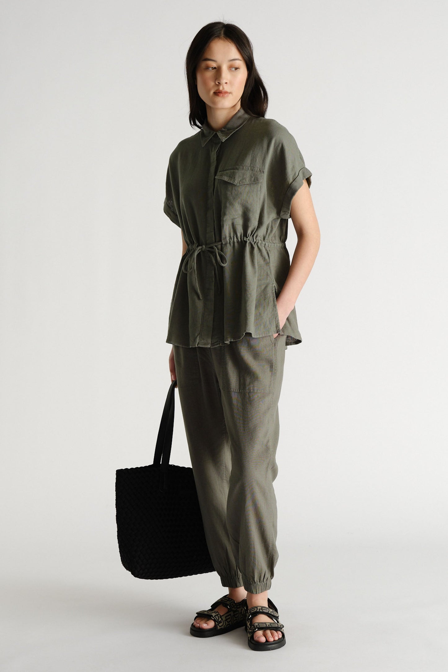 D-Luxe Linen Blend SS Shirt