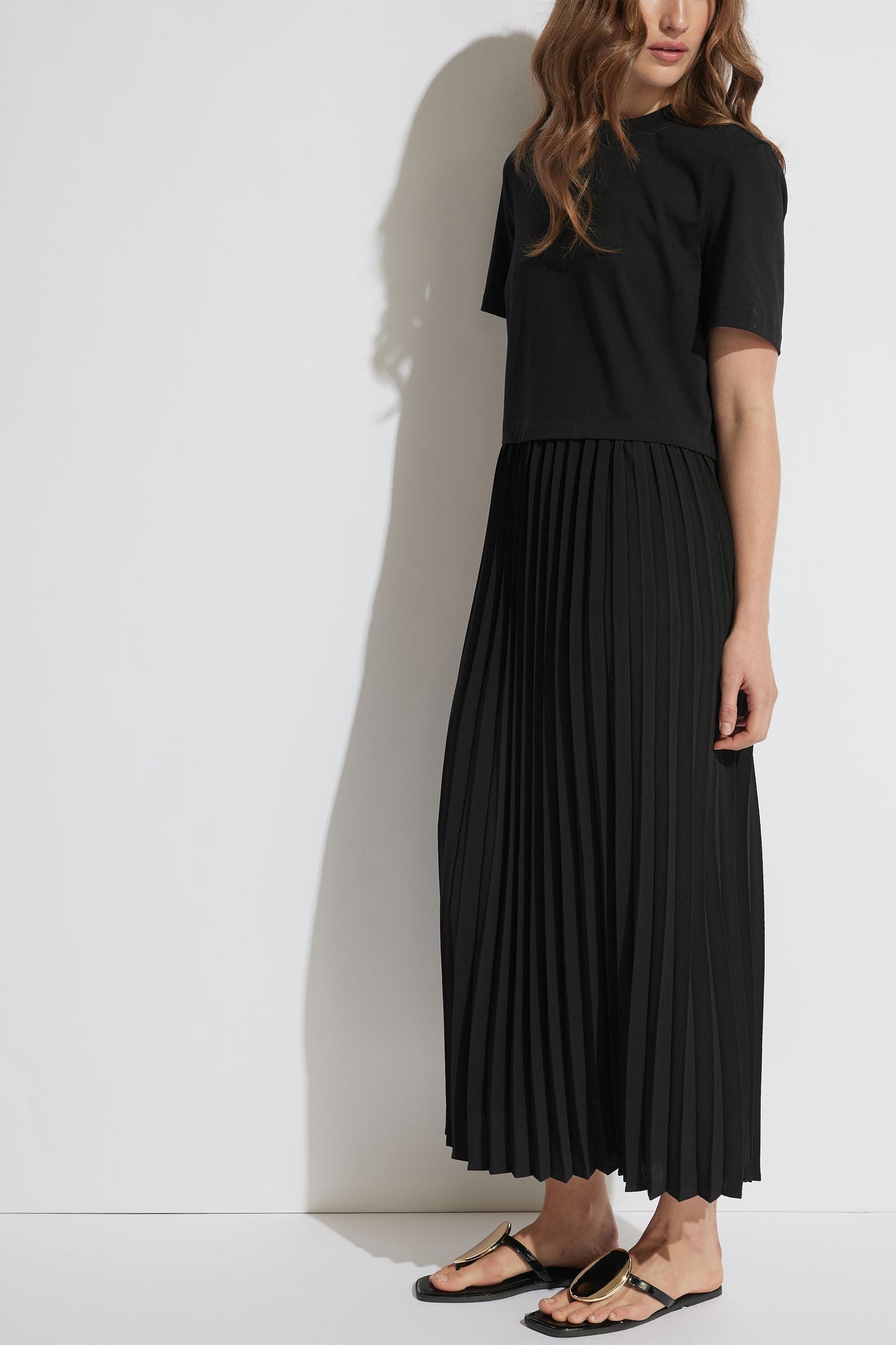 Hallie Spliced Dress