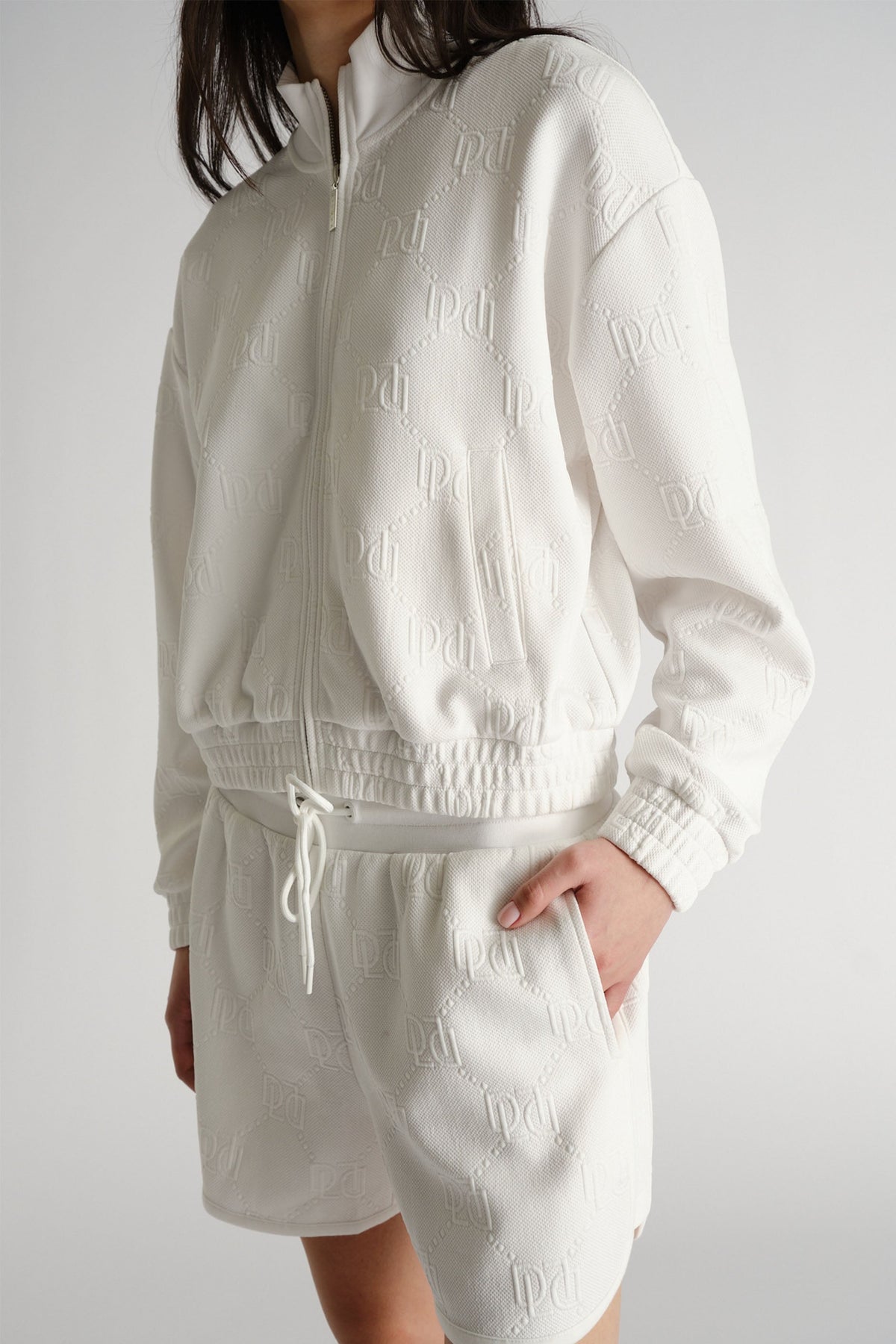 D-Luxe Embossed Sweat Short